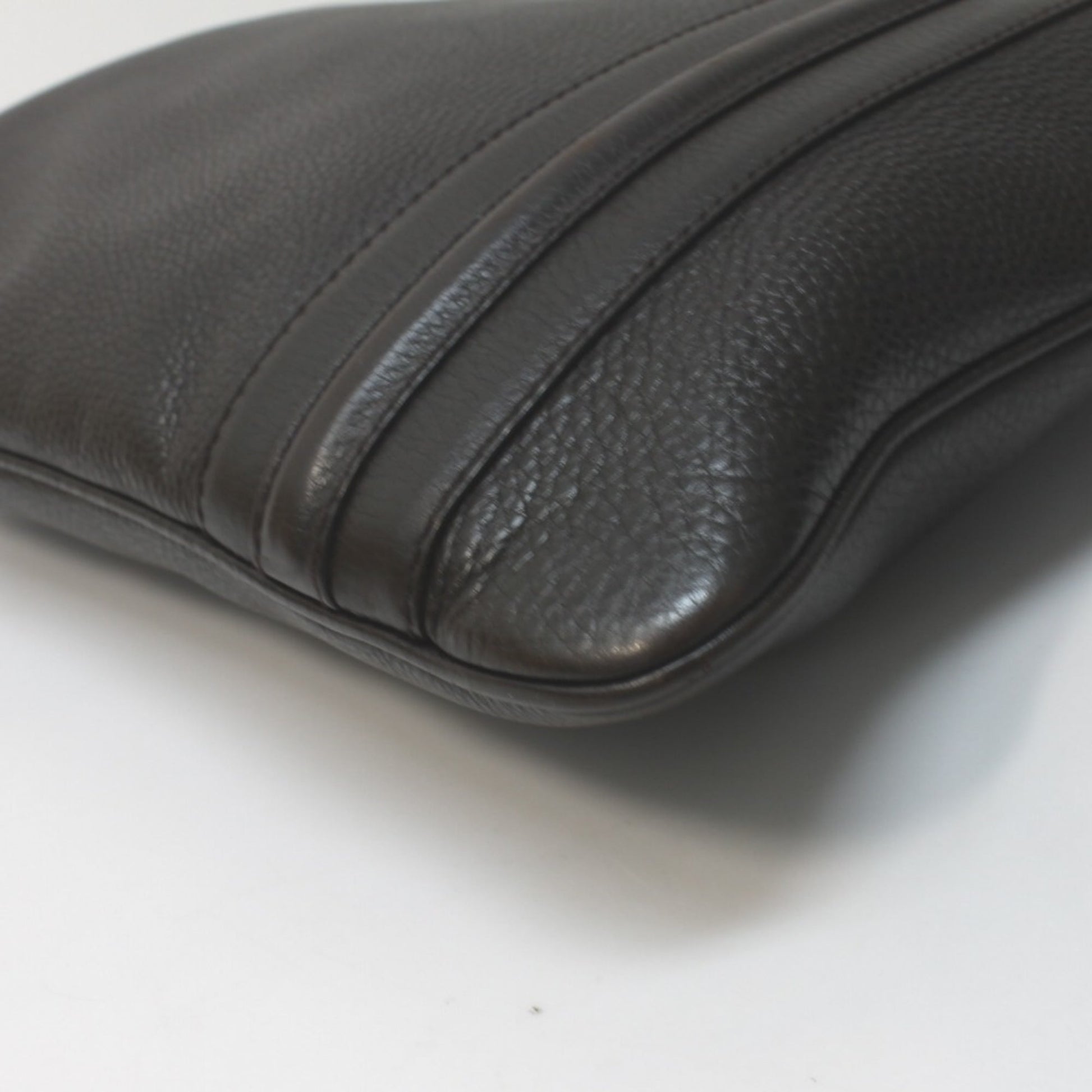 Gucci Dark Brown Leather Shoulder Bag