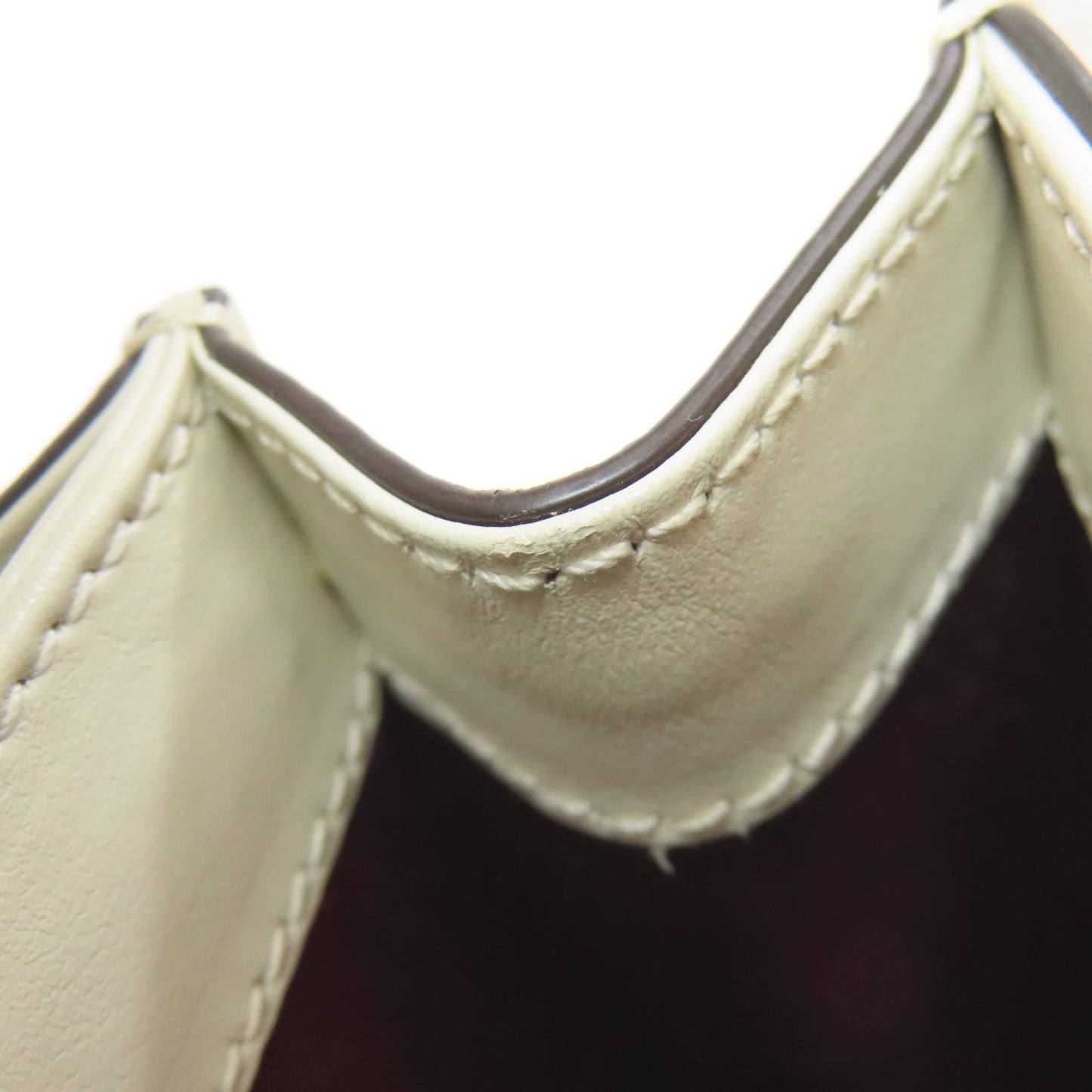 Gucci White Leather Shoulder Bag