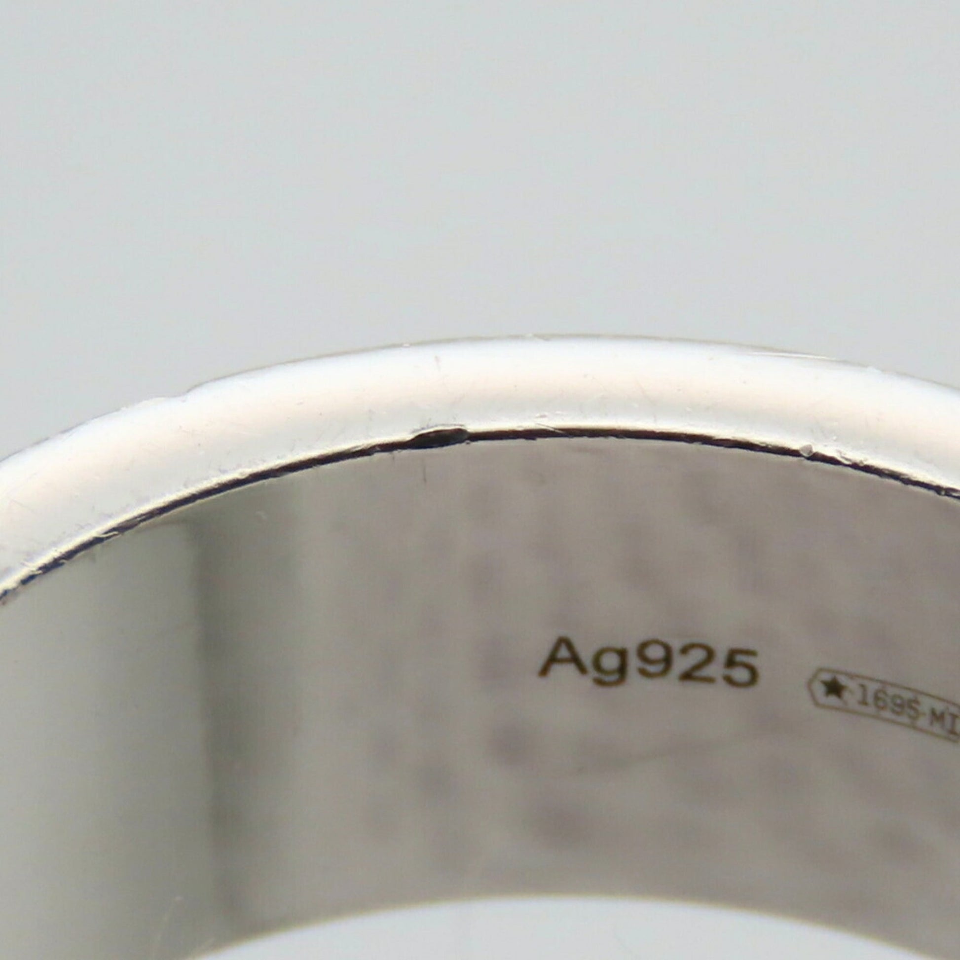 Gucci Silver Silver 925 Band Ring