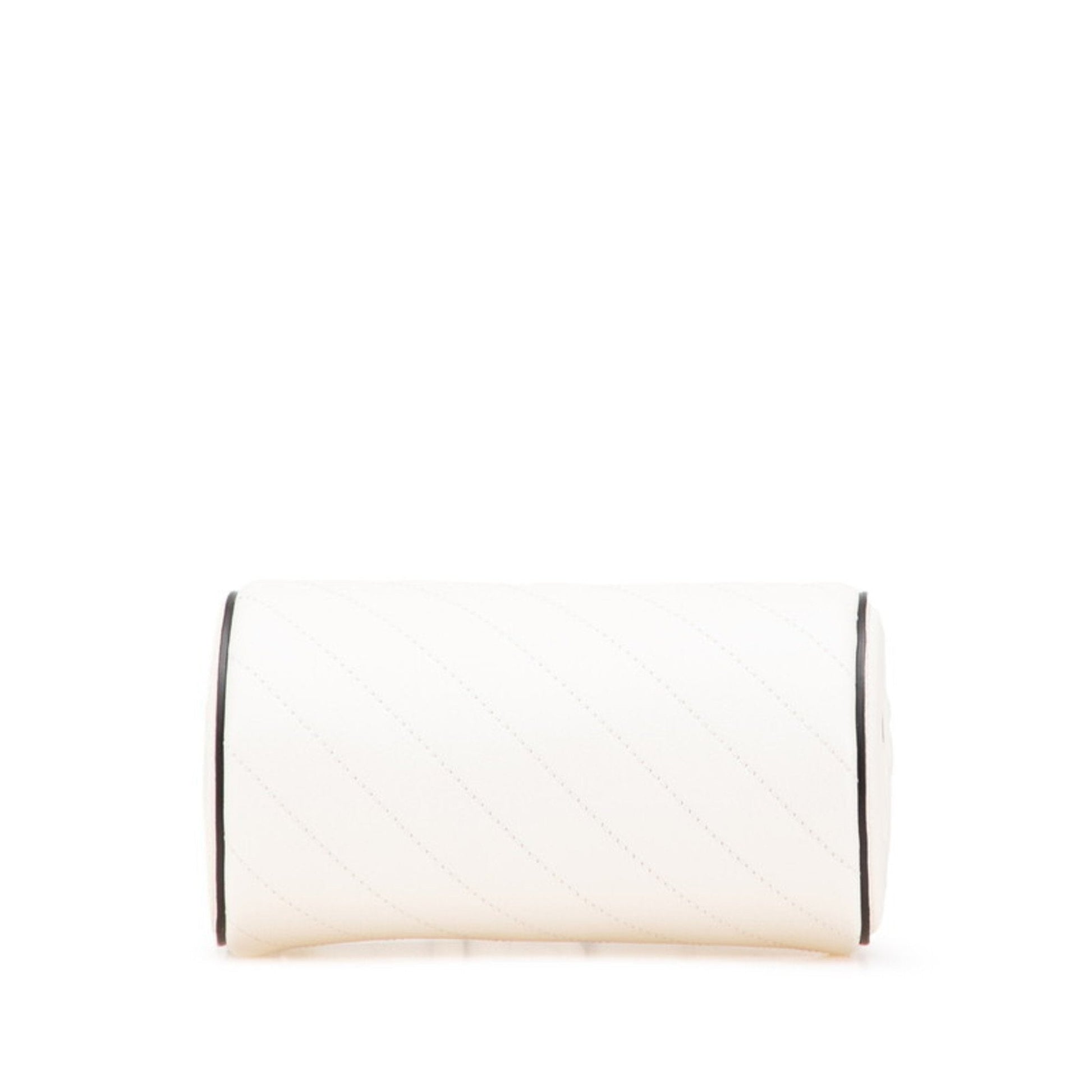 Gucci White Leather Handbag Shoulder Bag