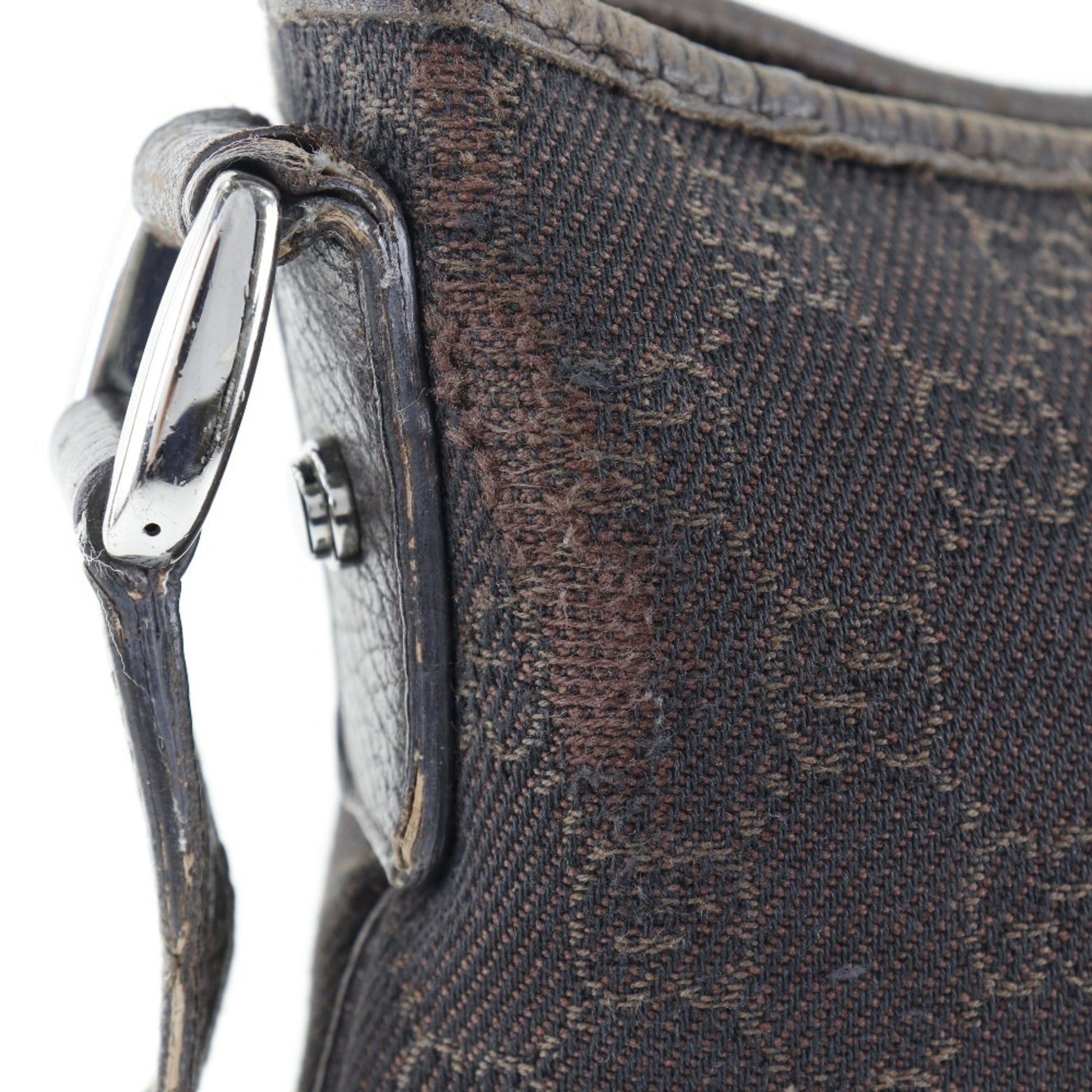 Gucci Abbey Brown Gg Canvas Shoulder Bag