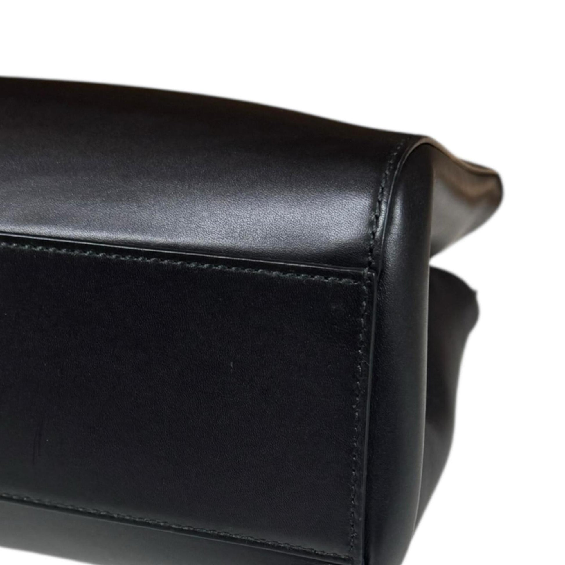 Gucci Black Bamboo Shoulder Bag