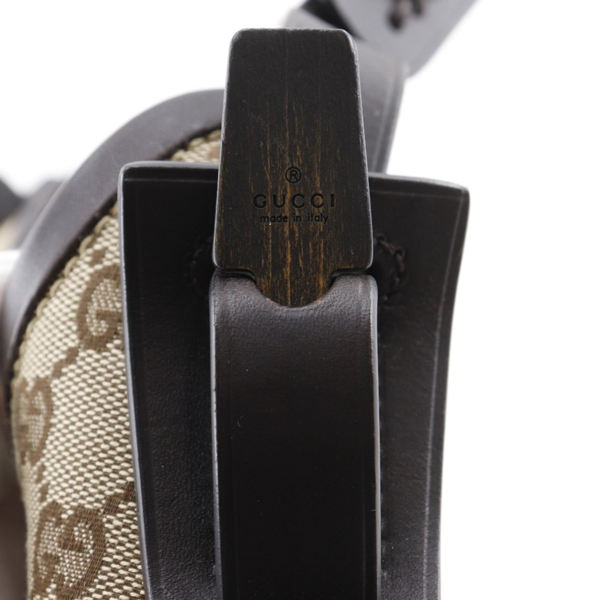 Gucci Brown Gg Canvas Shoulder Bag