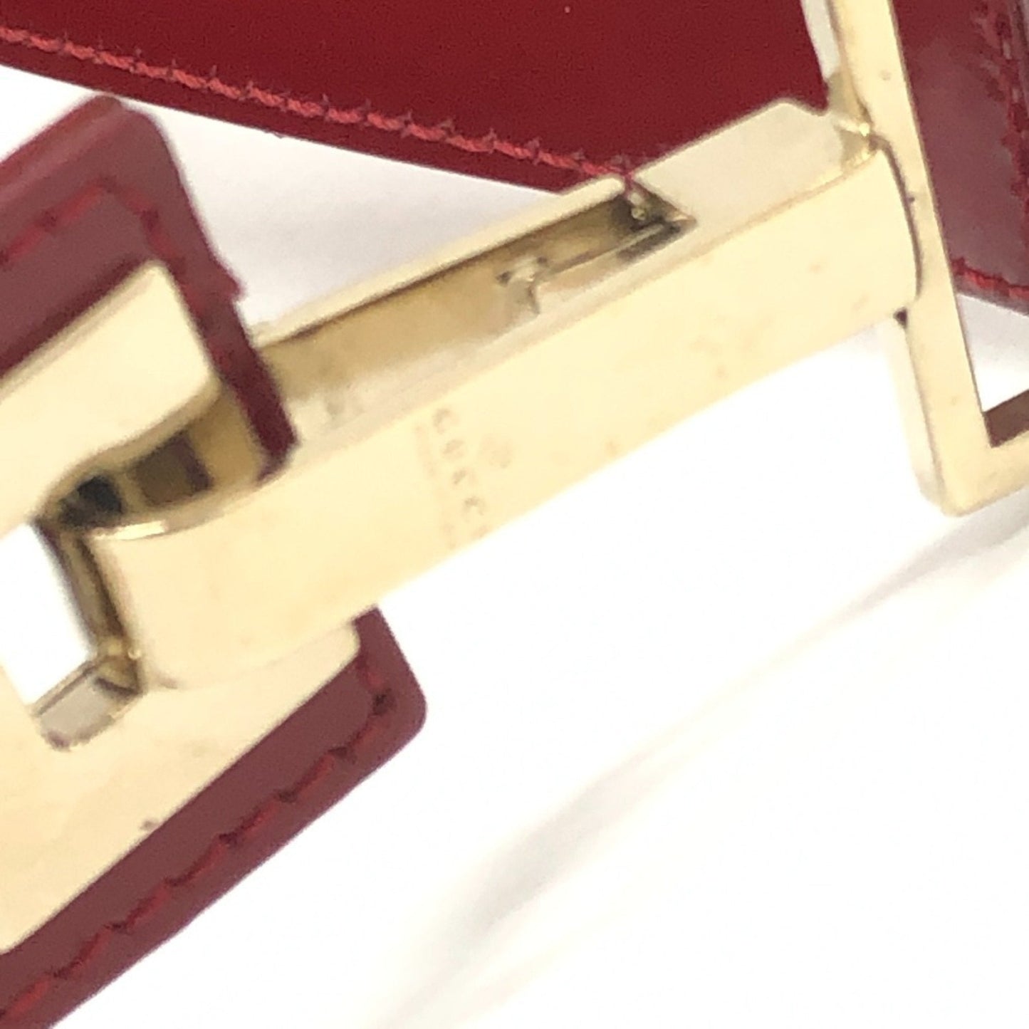 Gucci Gg Canvas Red Color Gg Canvas Handbag Shoulder Bag