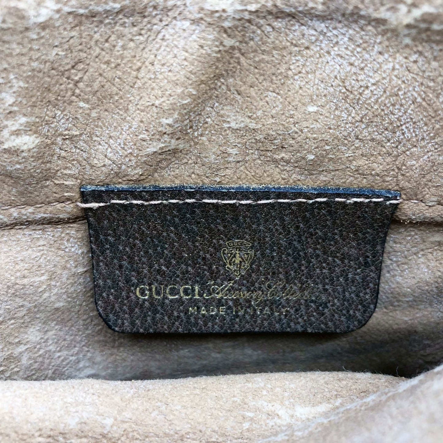Gucci Brown Gg Supreme Shoulder Bag