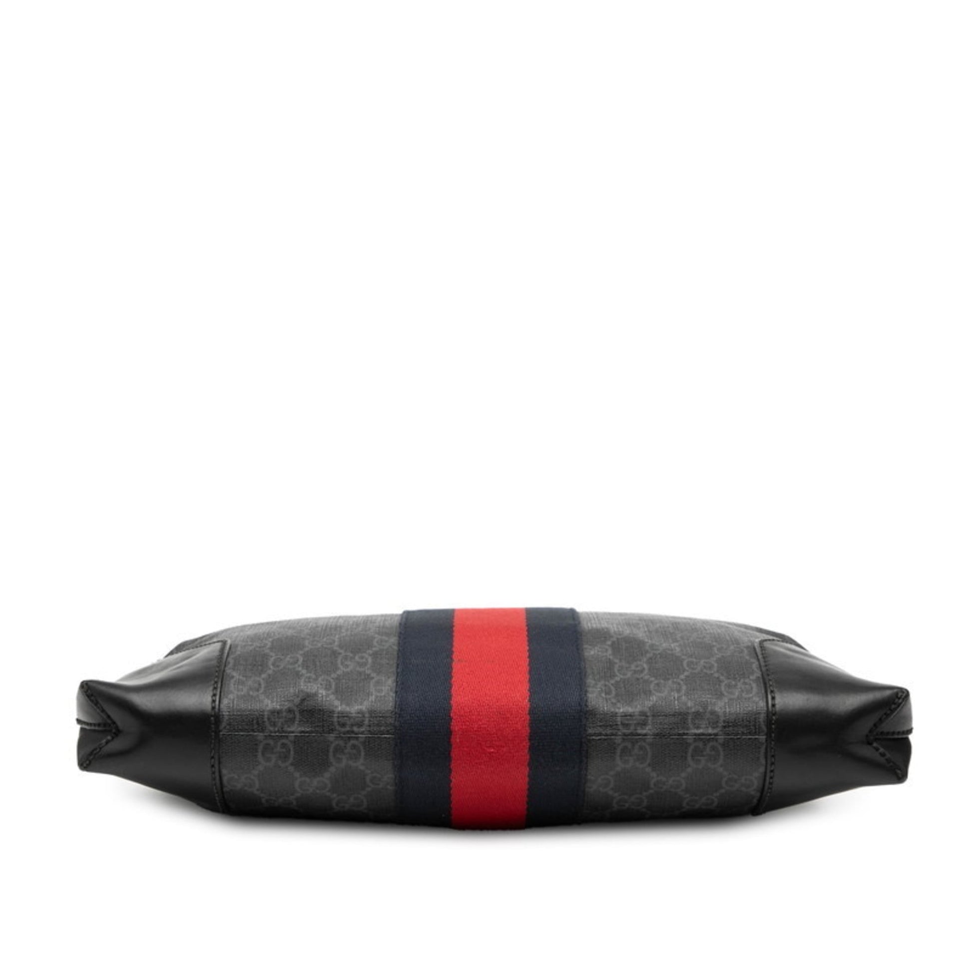 Gucci Black Pvc Leather Shoulder Bag