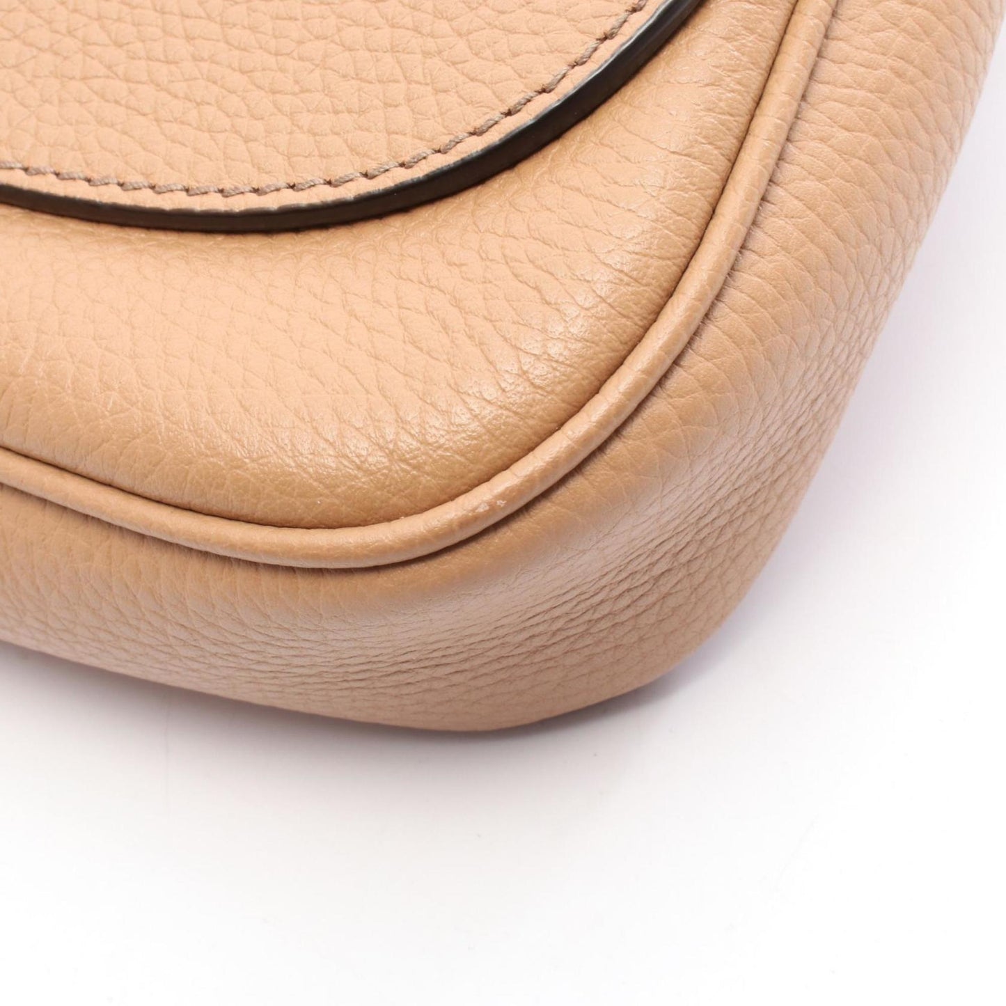 Gucci Brown Leather Shoulder Bag