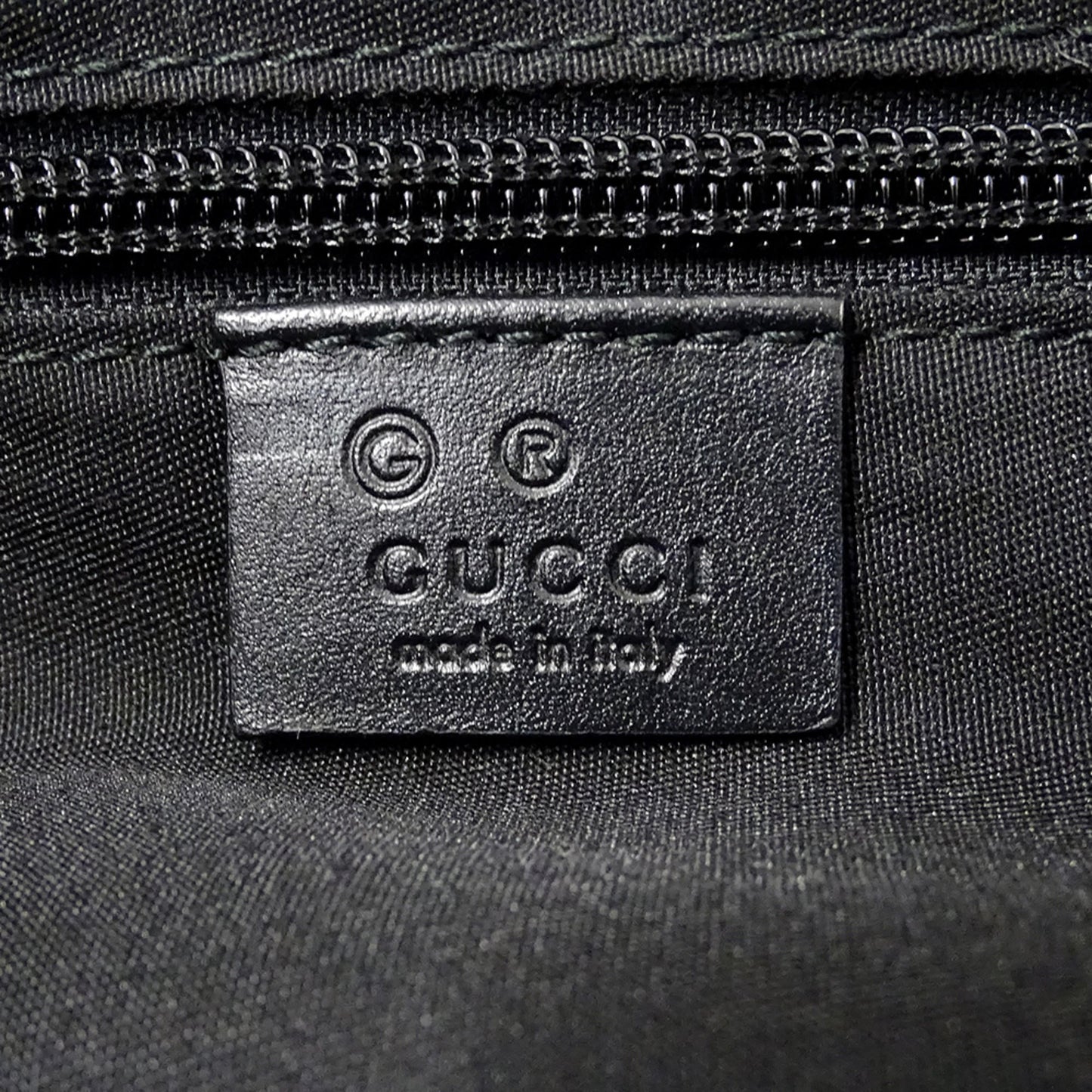 Gucci Black Denim Tote Bag