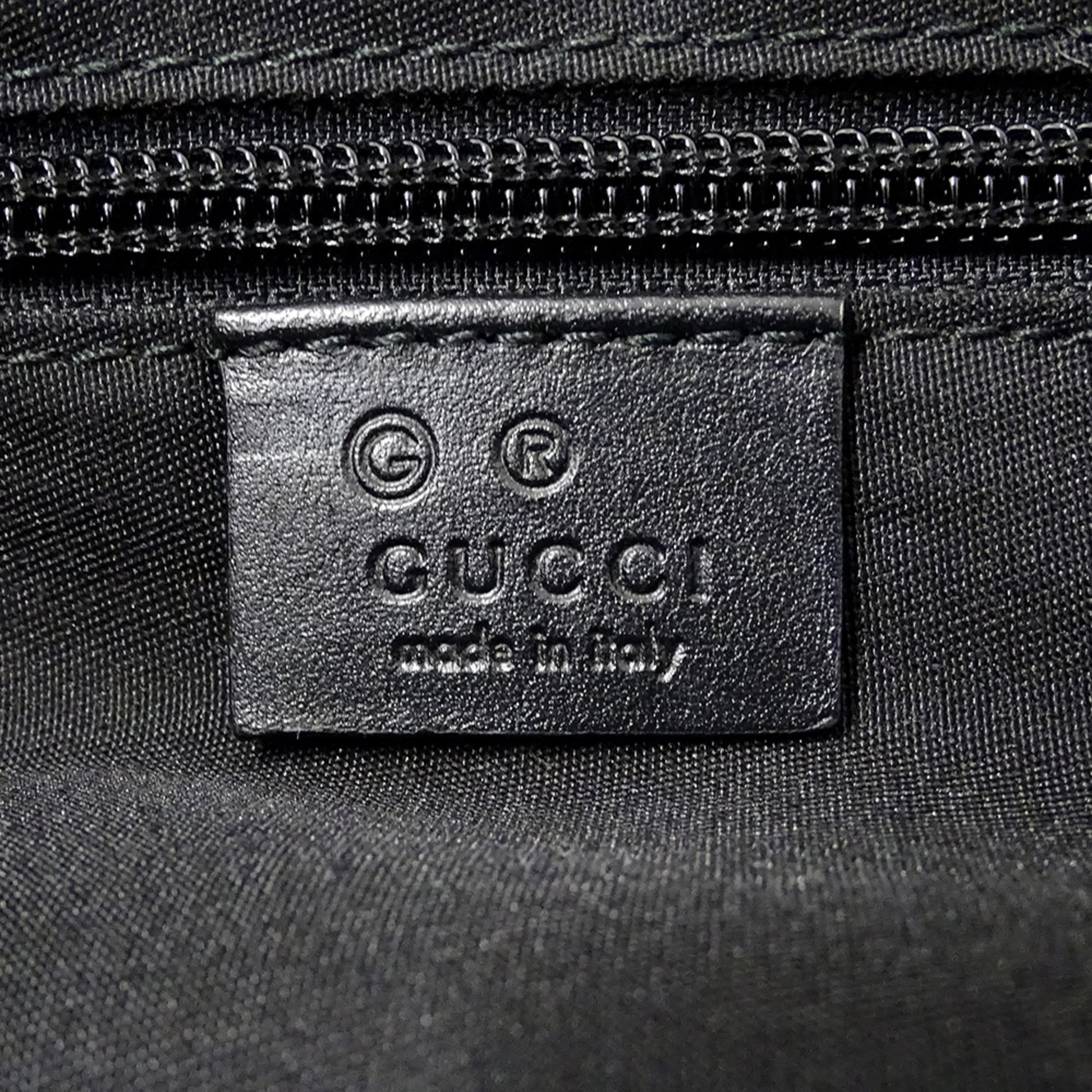 Gucci Black Denim Tote Bag