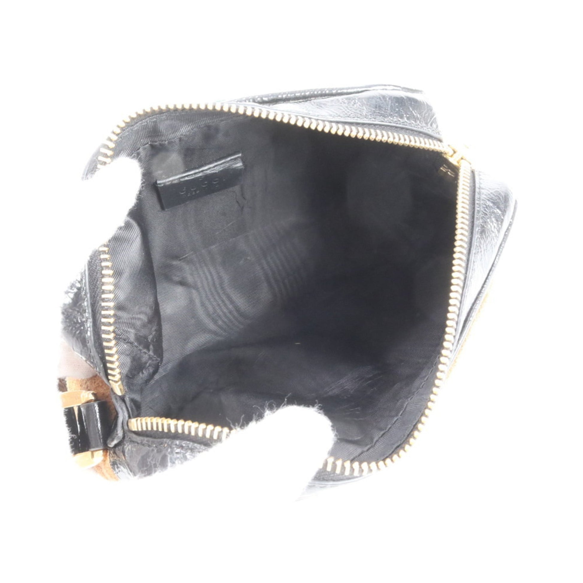 Gucci Brown Leather Shoulder Bag