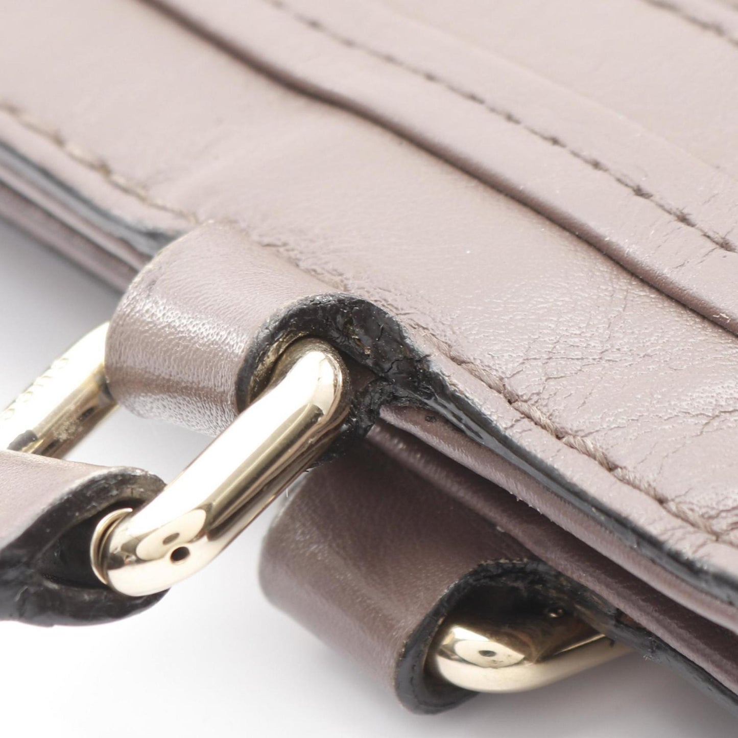 Gucci Pink Leather Tote Bag