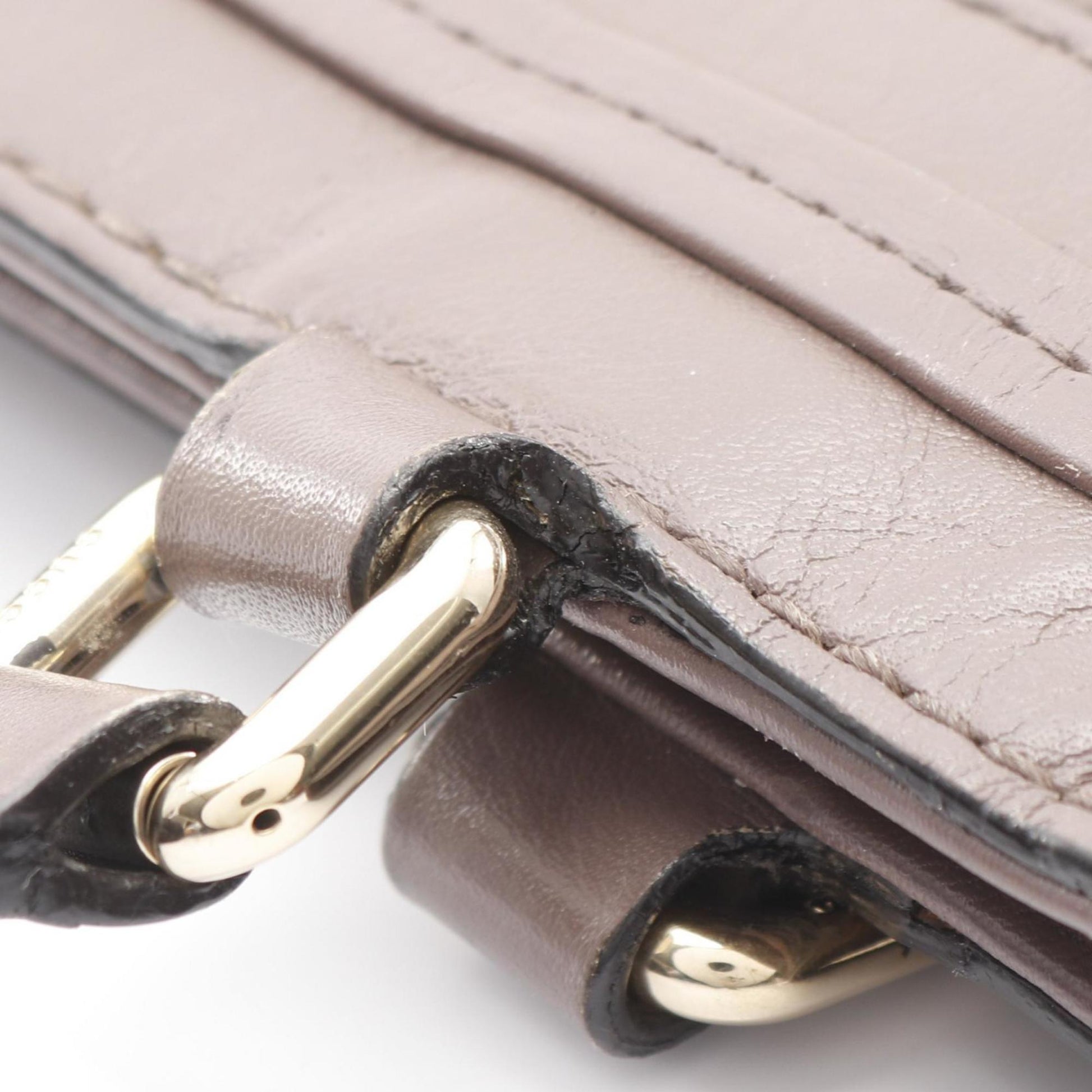 Gucci Pink Leather Tote Bag