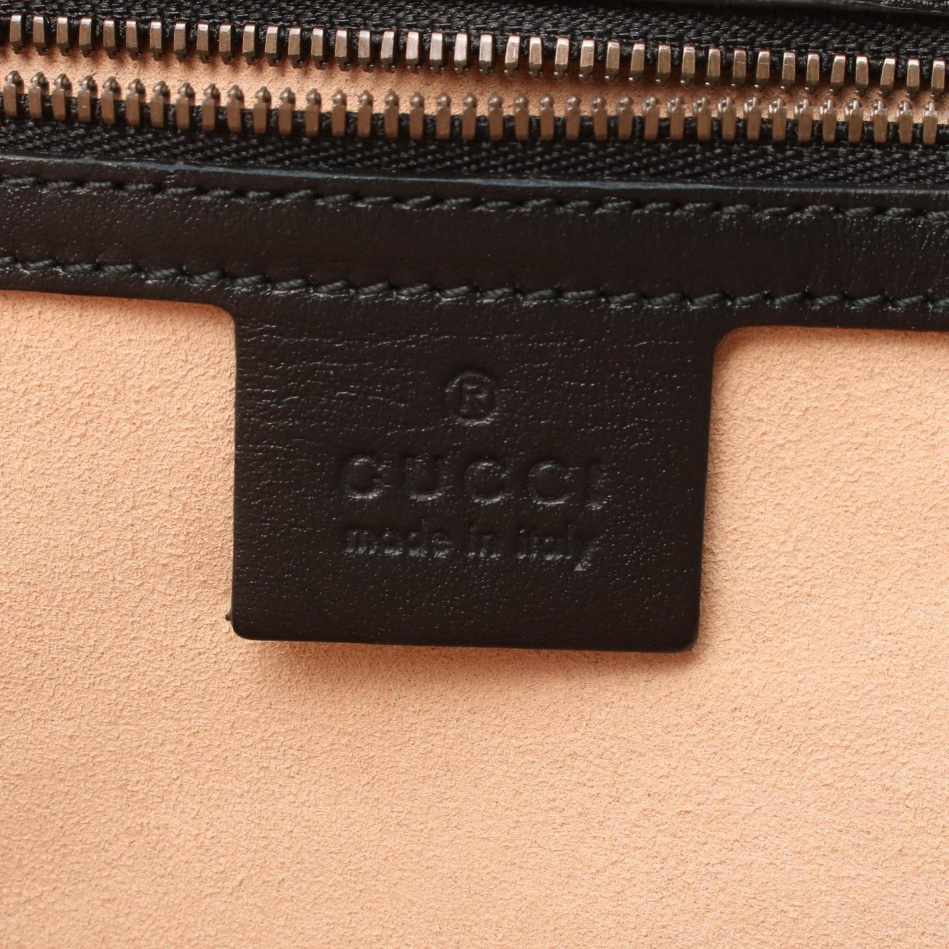Gucci Black Leather Clutch Bag