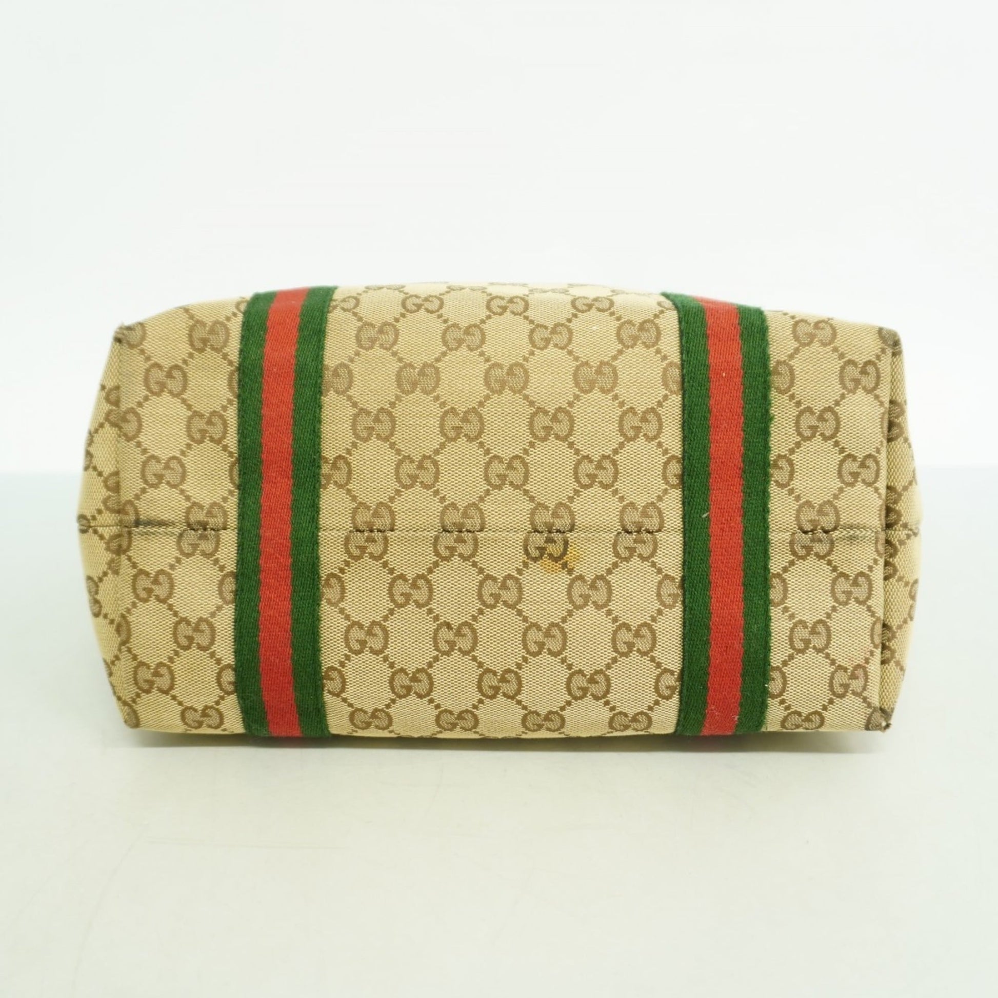 Gucci Brown Canvas Tote Bag