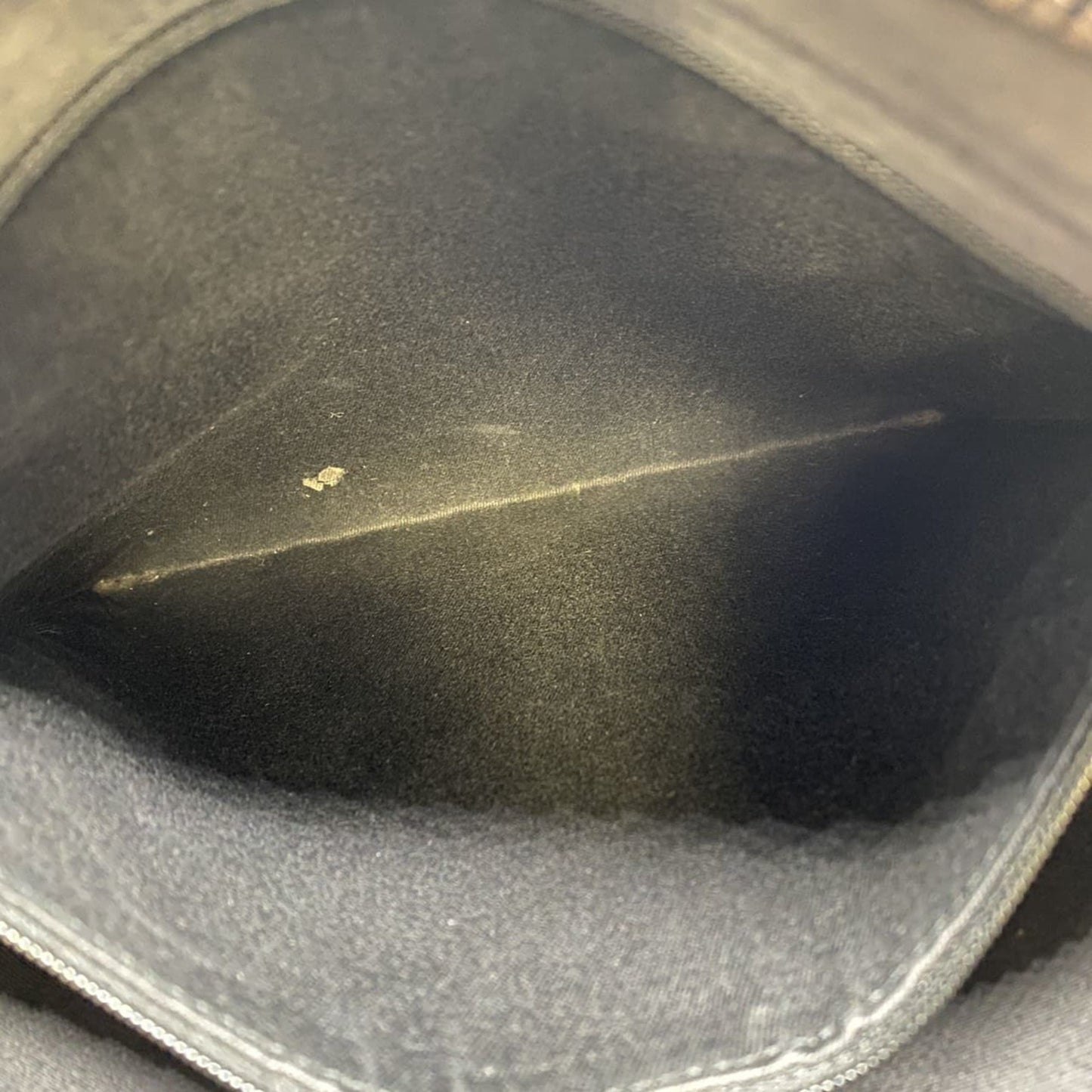 Gucci Black Gg Canvas Shoulder Bag