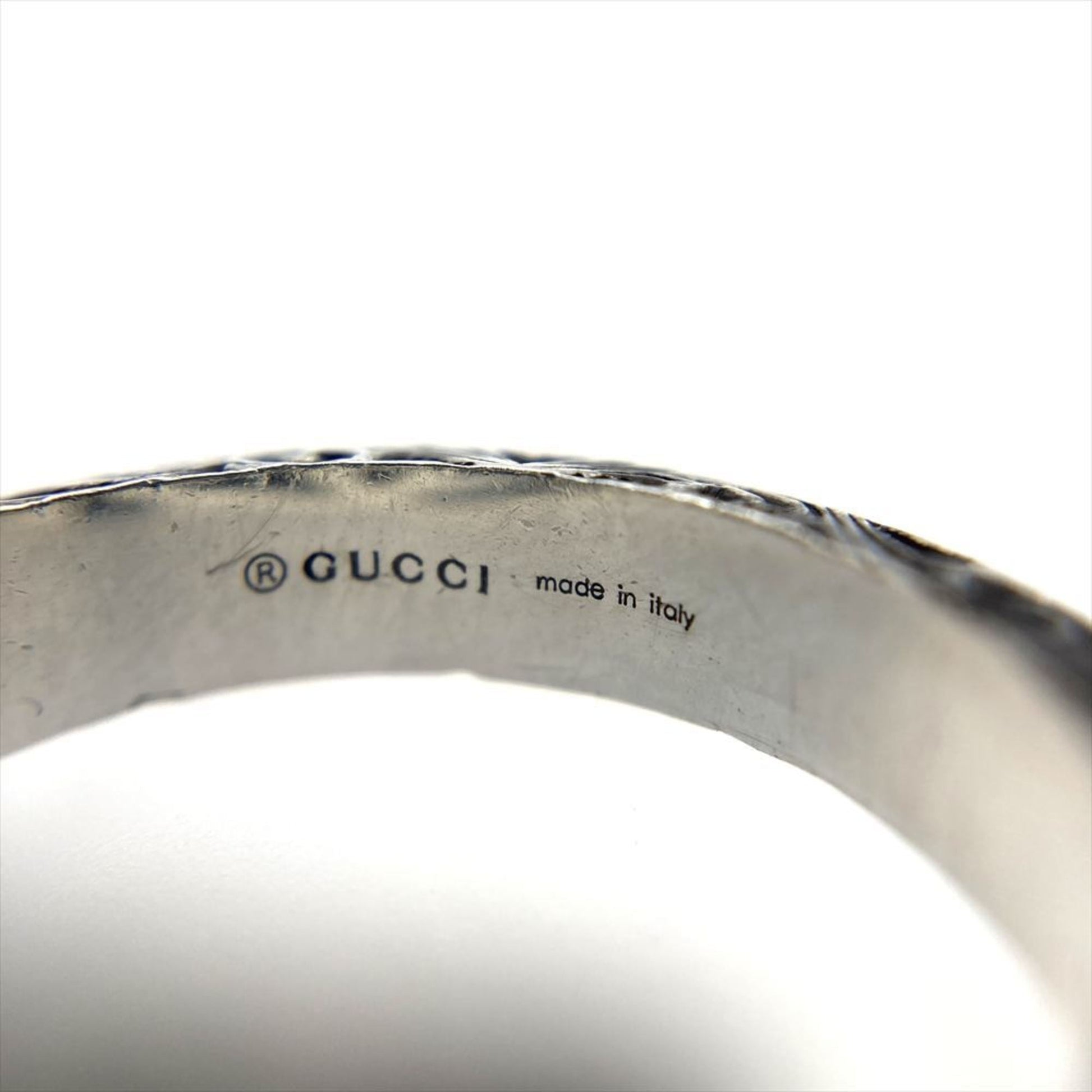 Gucci Silver Silver 925 Band Ring