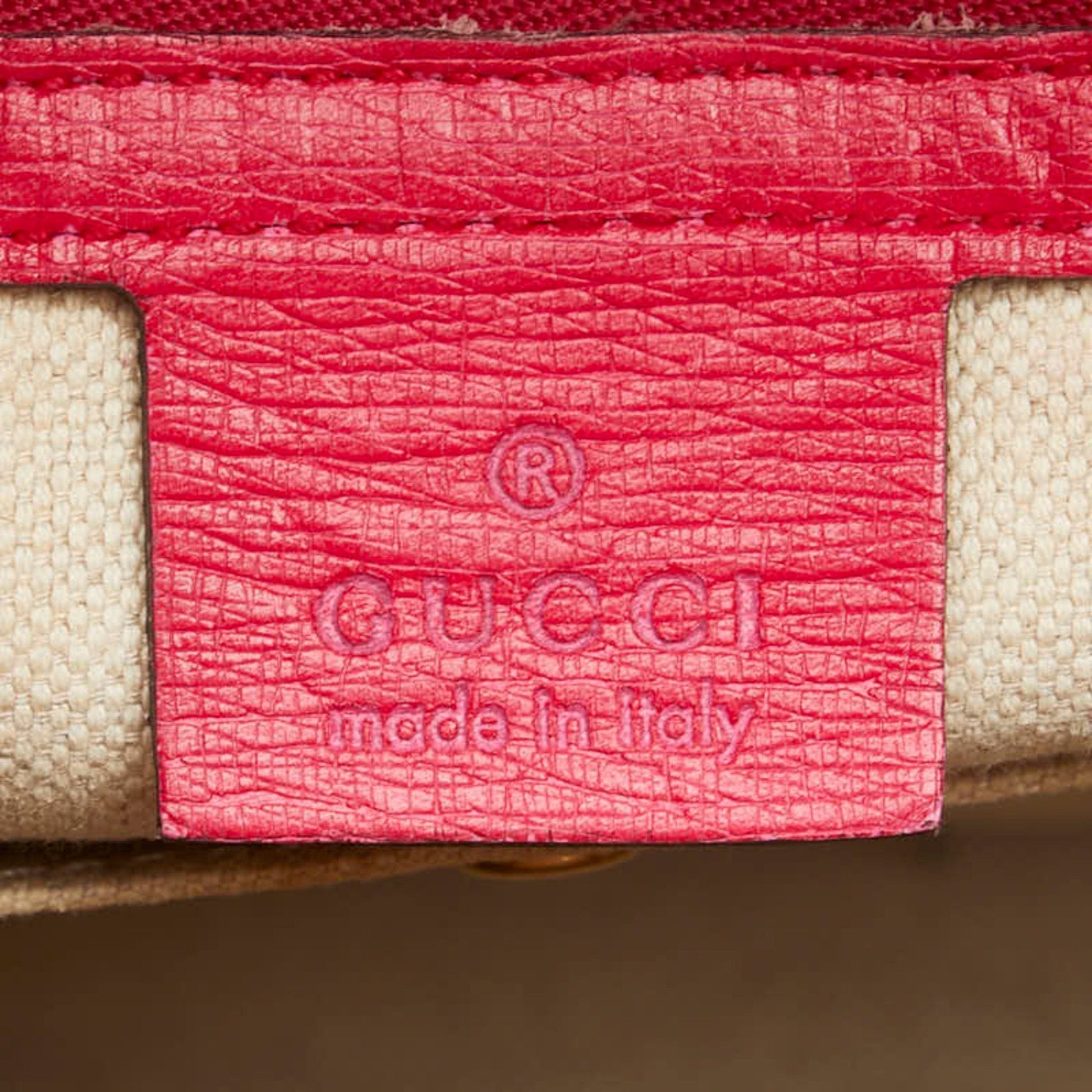 Gucci Horsebit Pink Leather Shoulder Bag Tote Bag