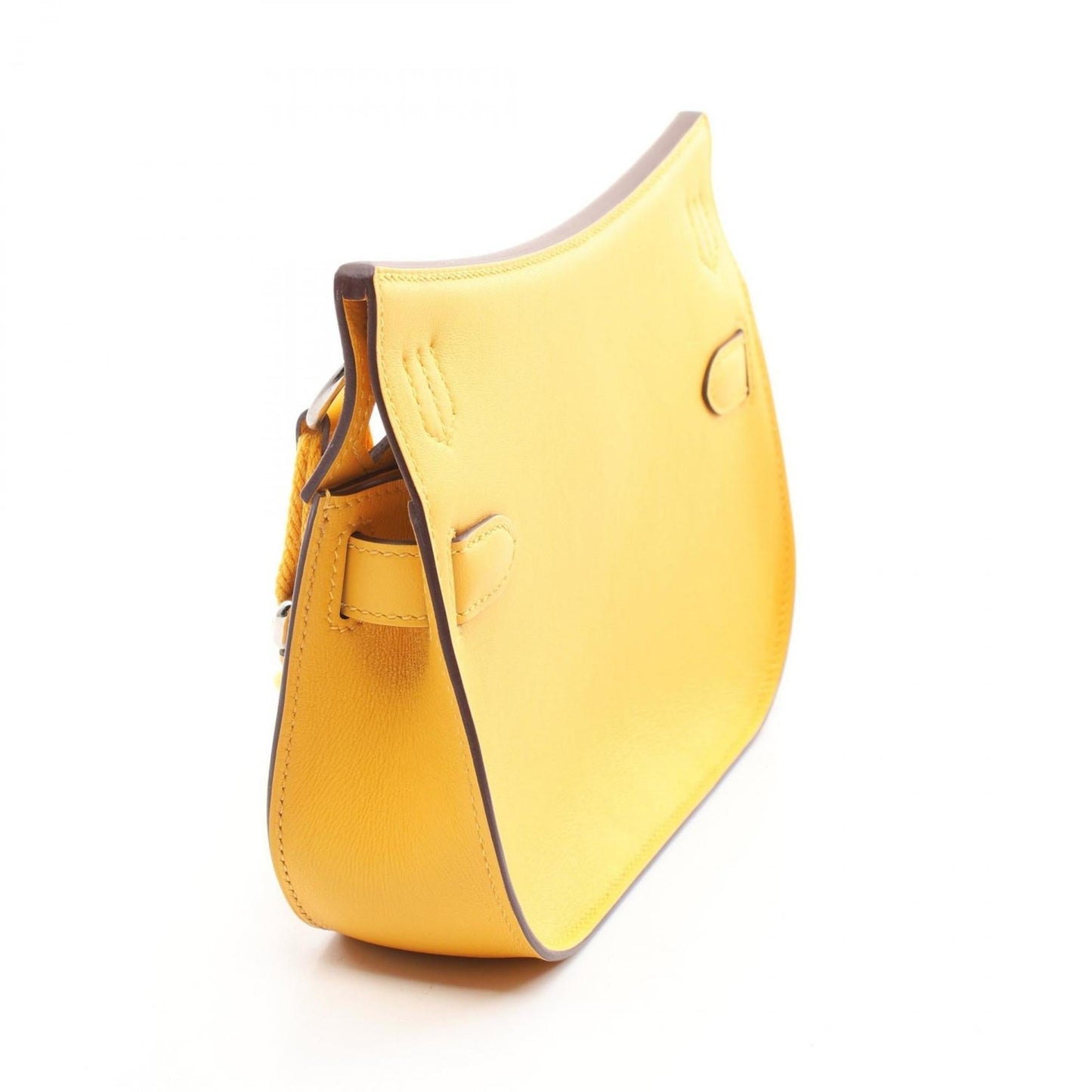 Hermes Swift Shoulder Bag Leather Yellow