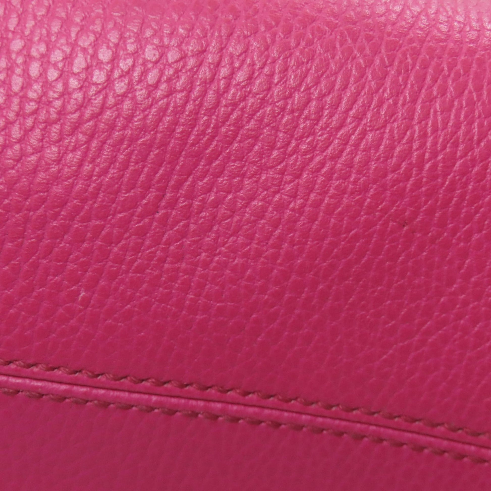 Gucci Pink Leather Tote Bag