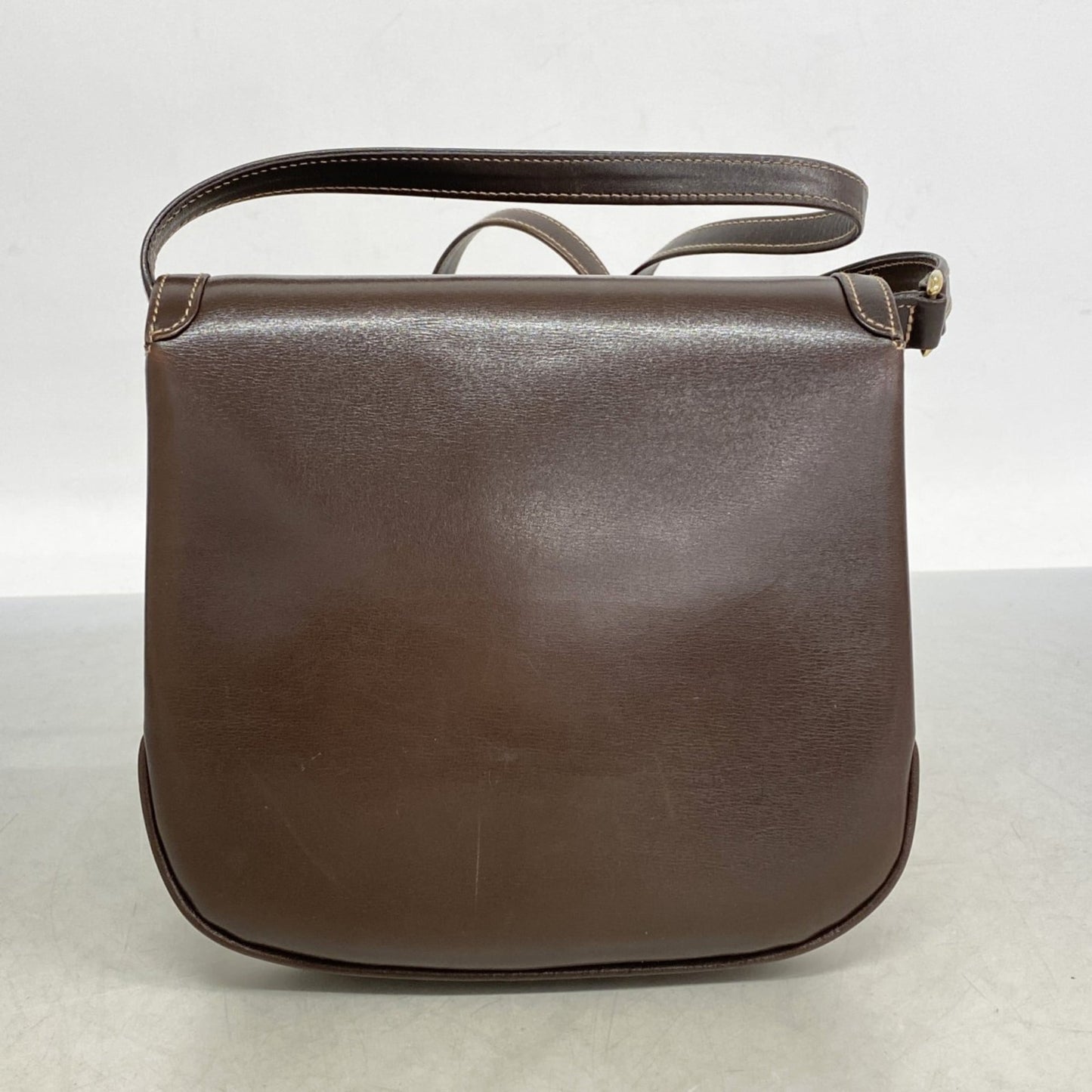 Gucci Brown Leather Shoulder Bag