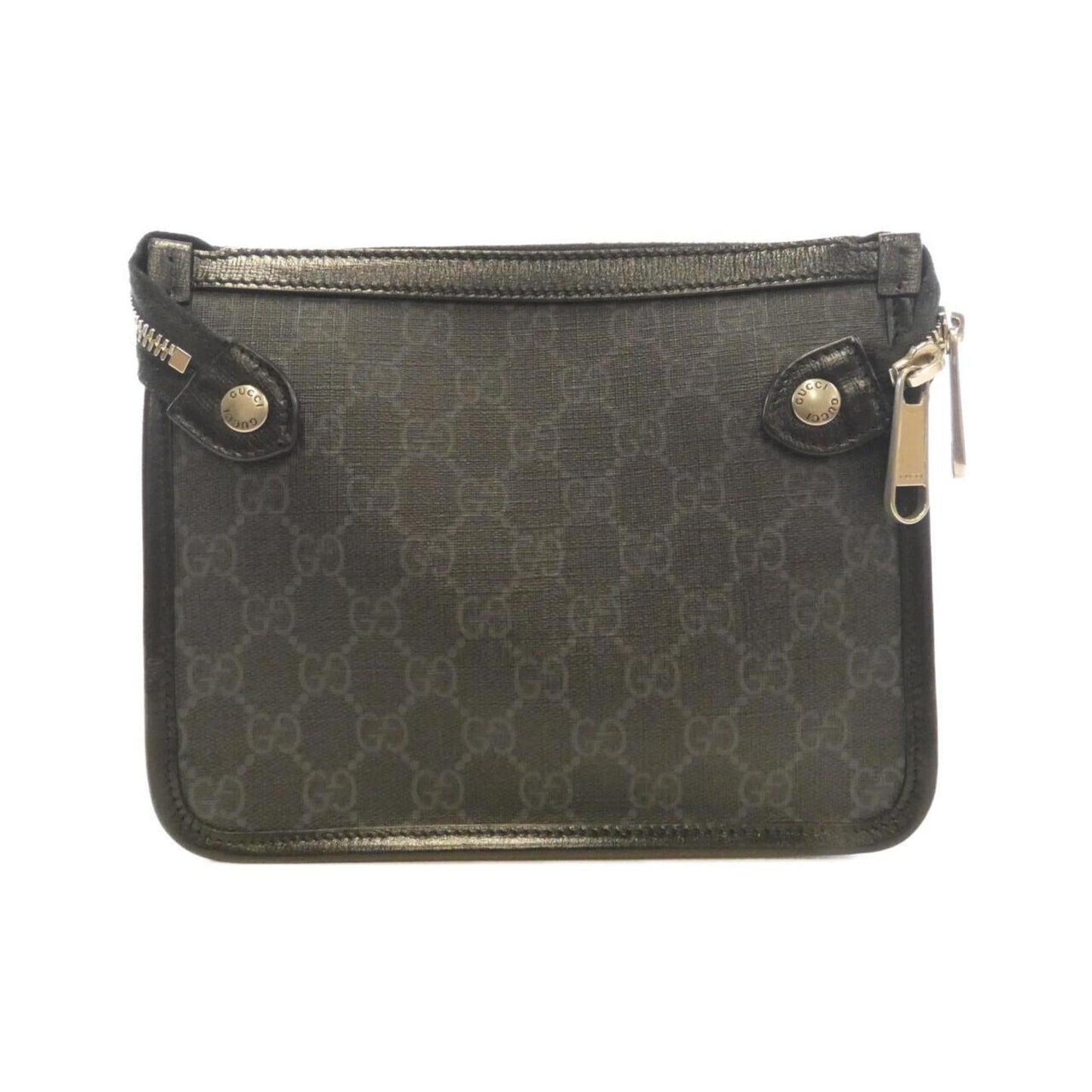 Gucci Black Gg Supreme Shoulder Bag