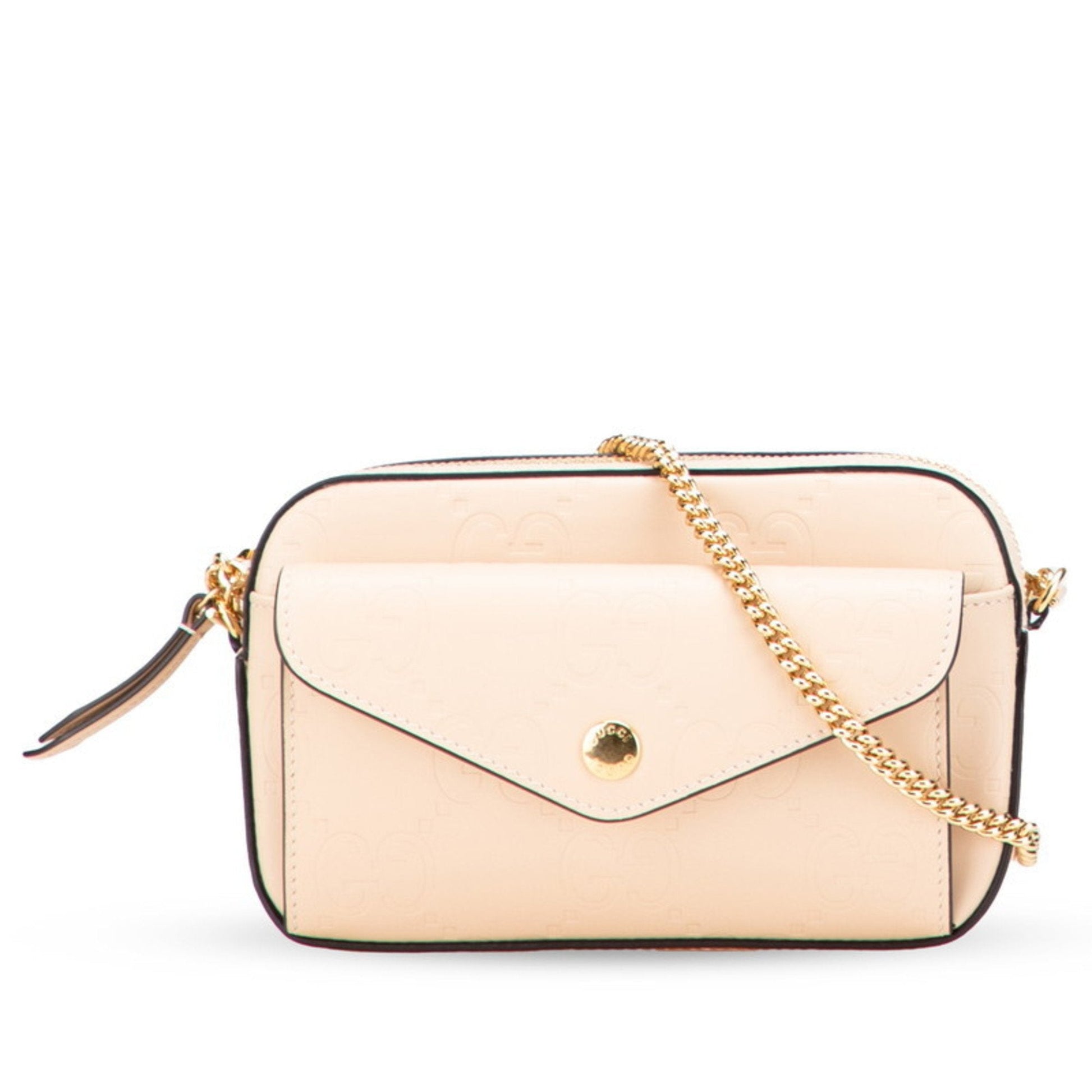 Gucci Beige Leather Shoulder Bag