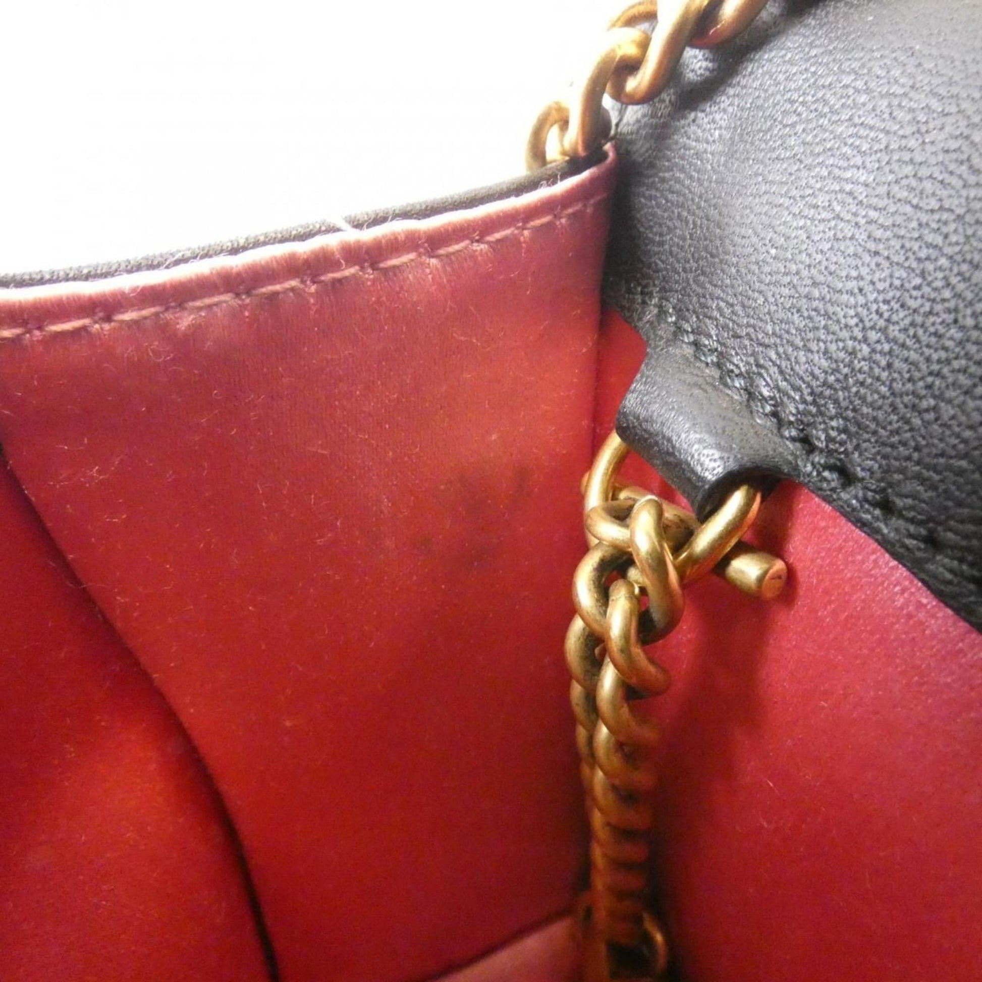 Gucci Black Velvet Shoulder Bag