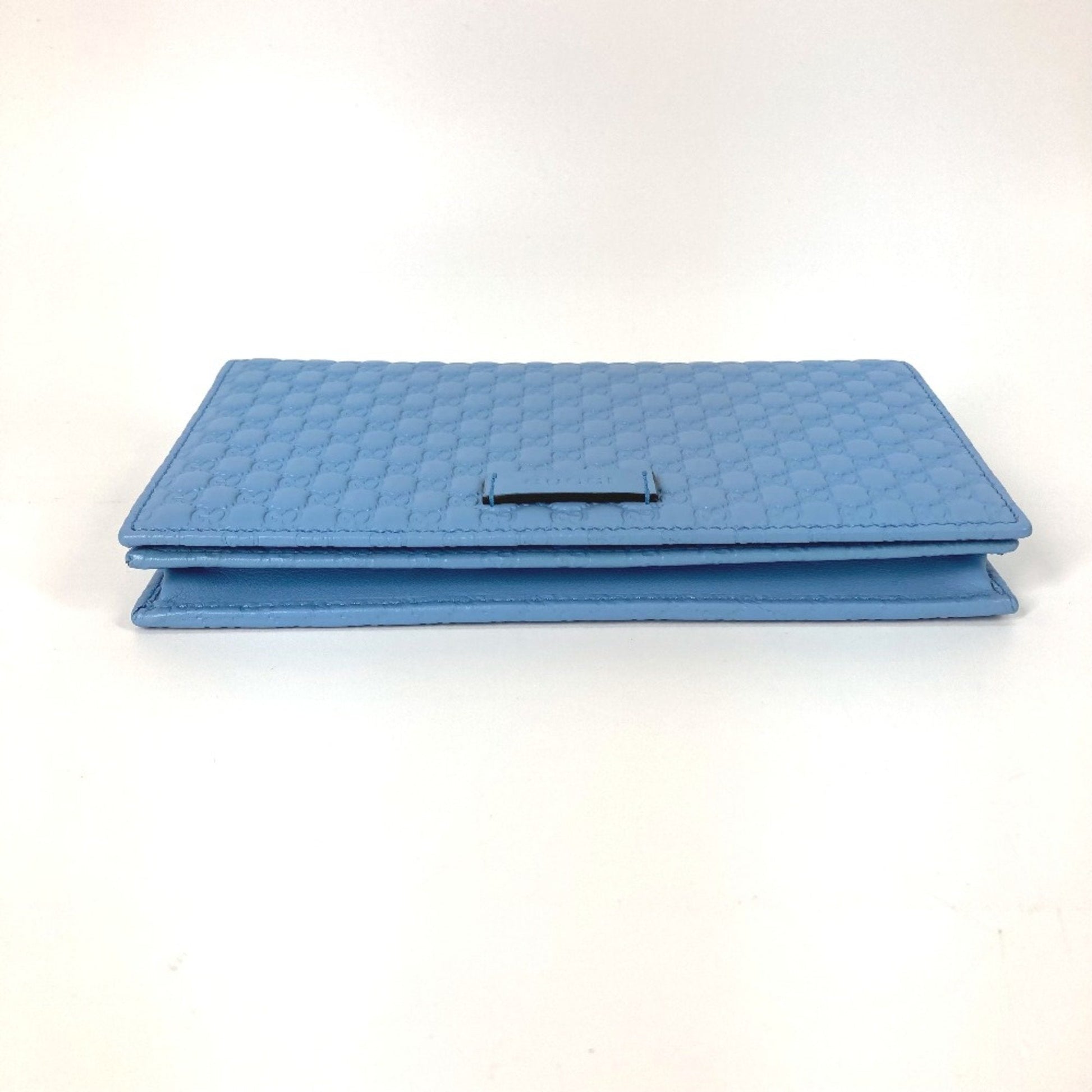 Gucci Blue Leather Shoulder Bag