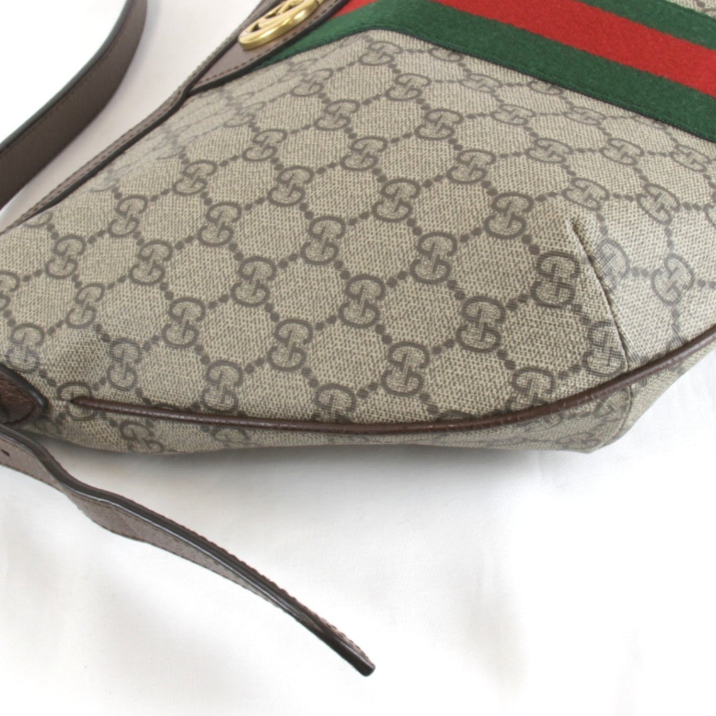 Gucci Ophidia Brown Gg Supreme Shoulder Bag