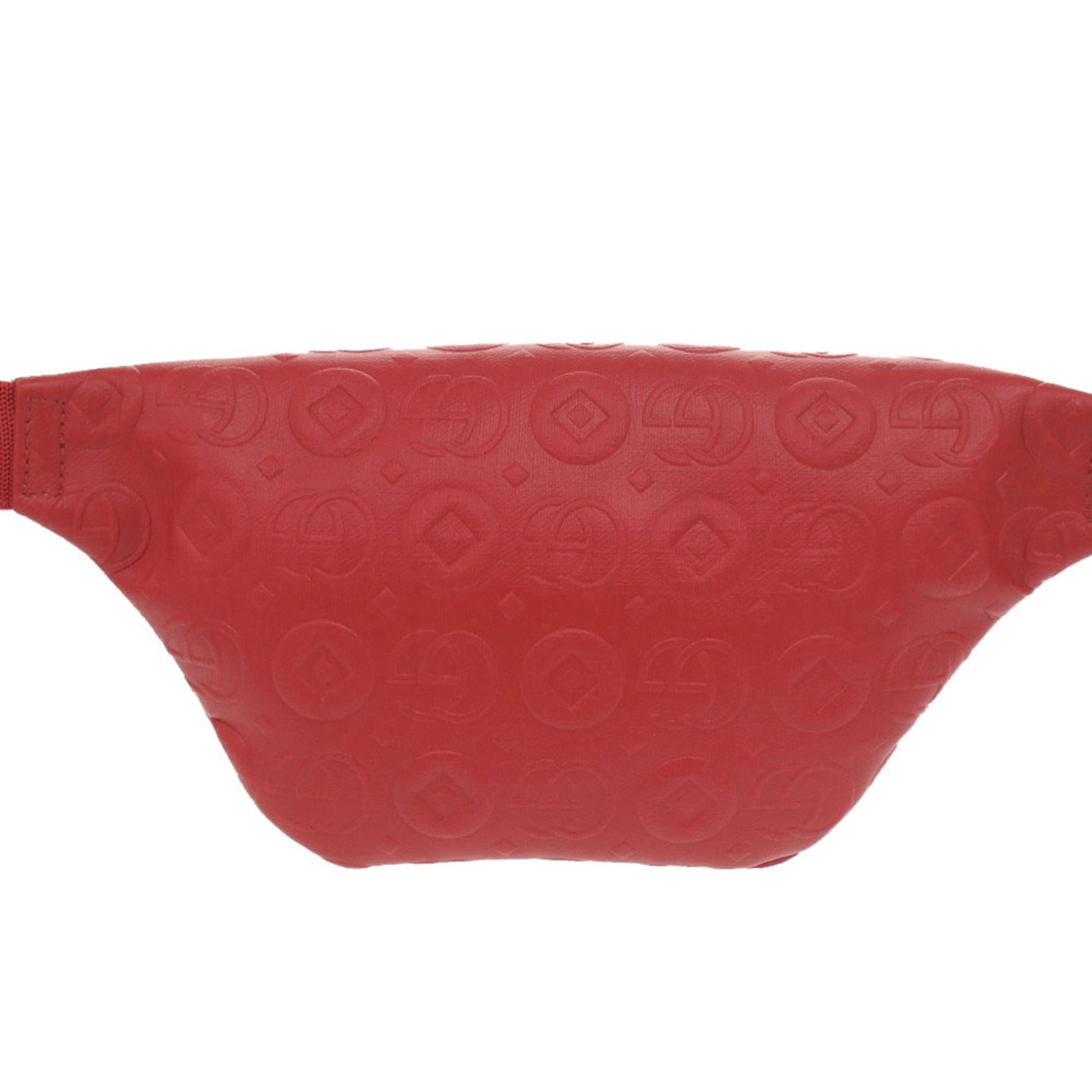 Gucci Red Color Leather Sling Bag