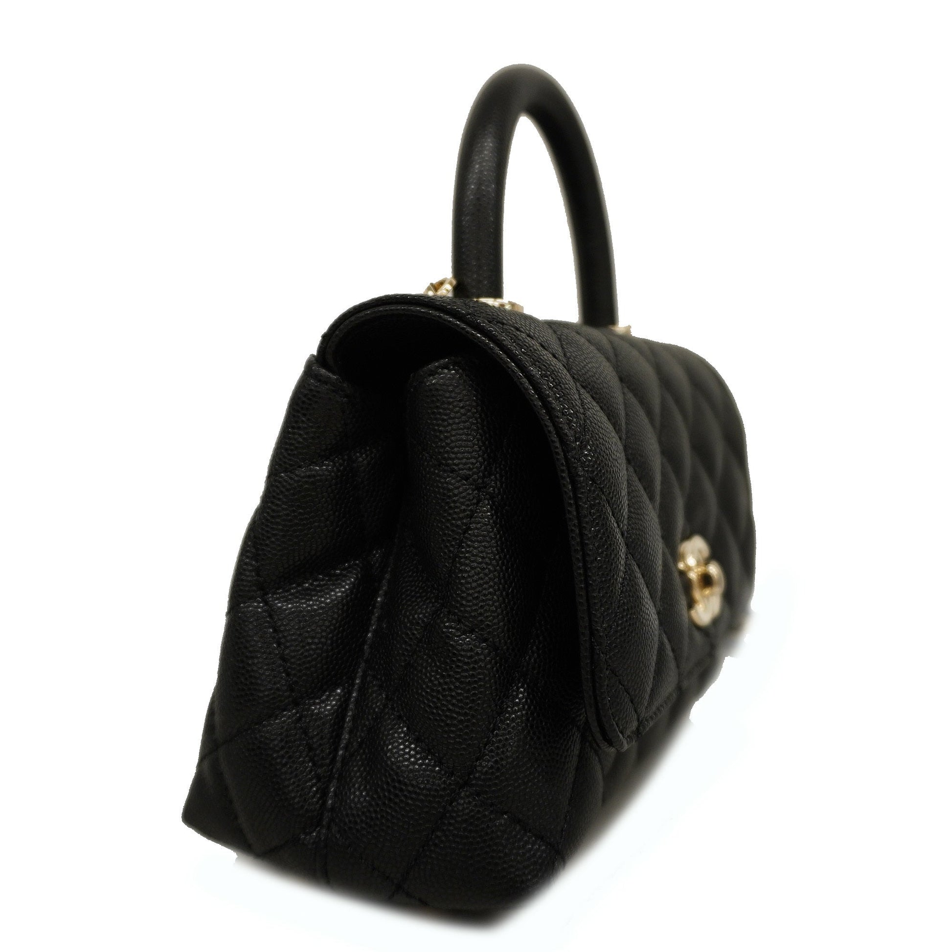 CHANELAuth  Matelasse Chain Shoulder Women's Caviar Leather Handbag,Shoulder Bag