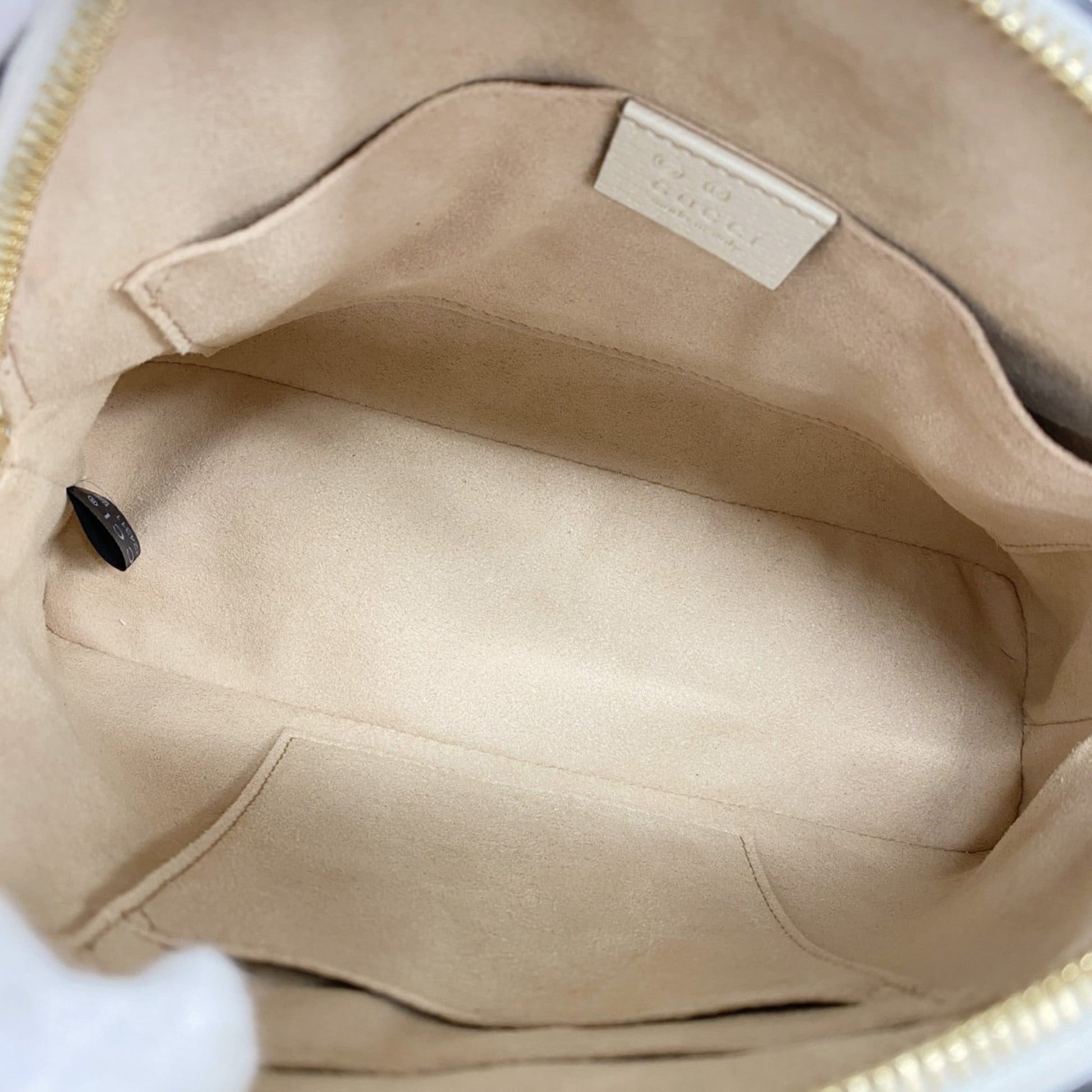 Gucci Ivory Leather Shoulder Bag