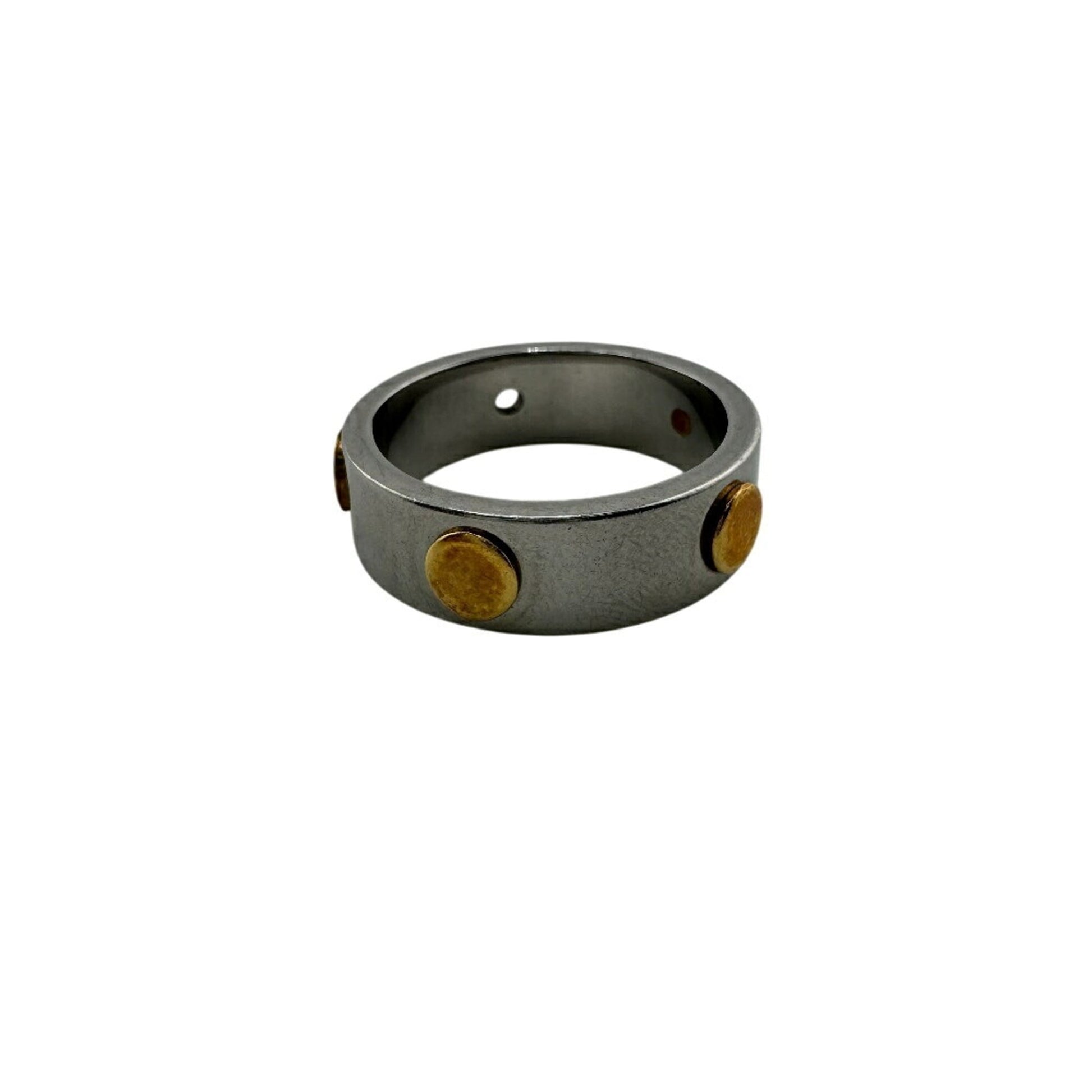Gucci Gold Silver Gold Plating Band Ring