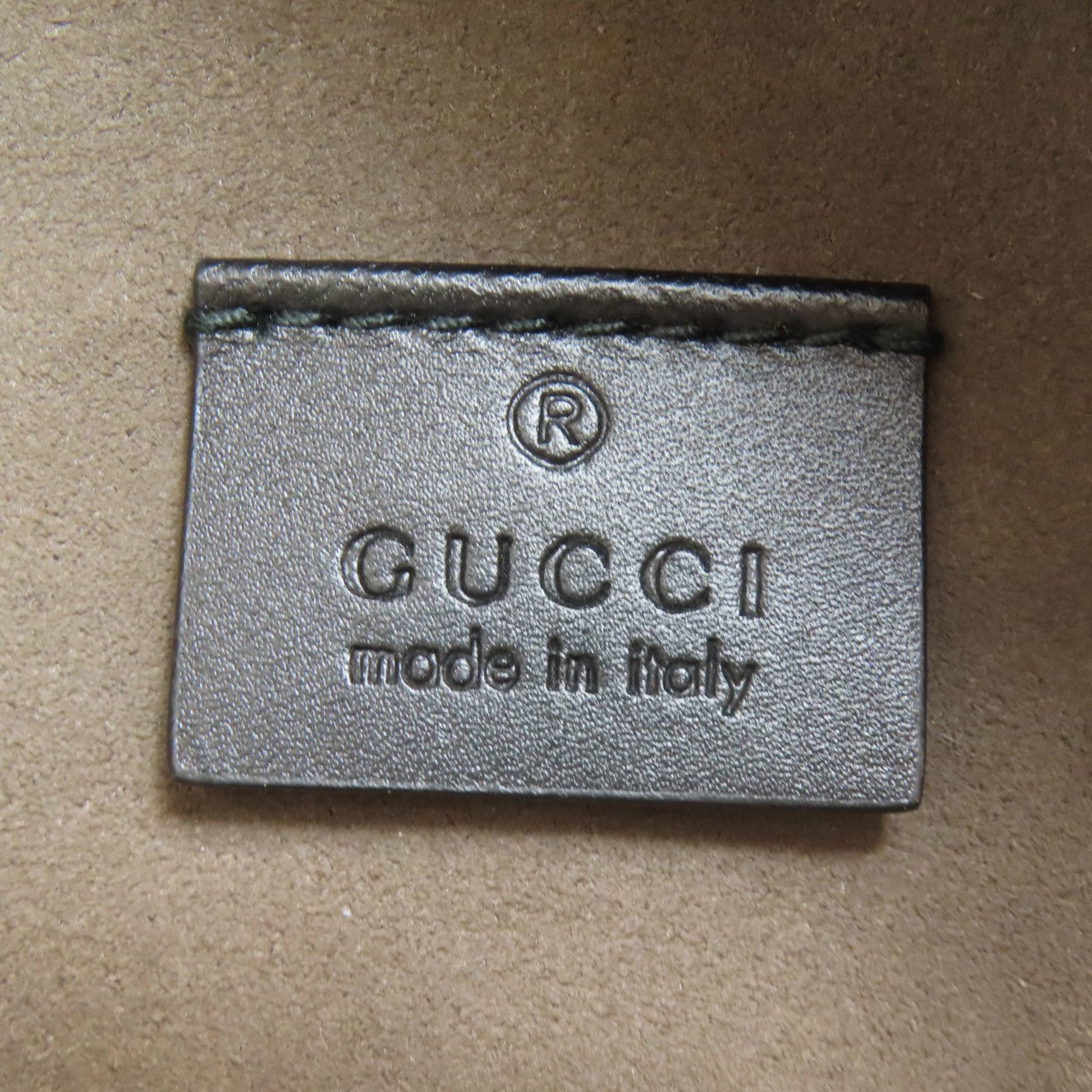 Gucci Brown Pvc Backpack