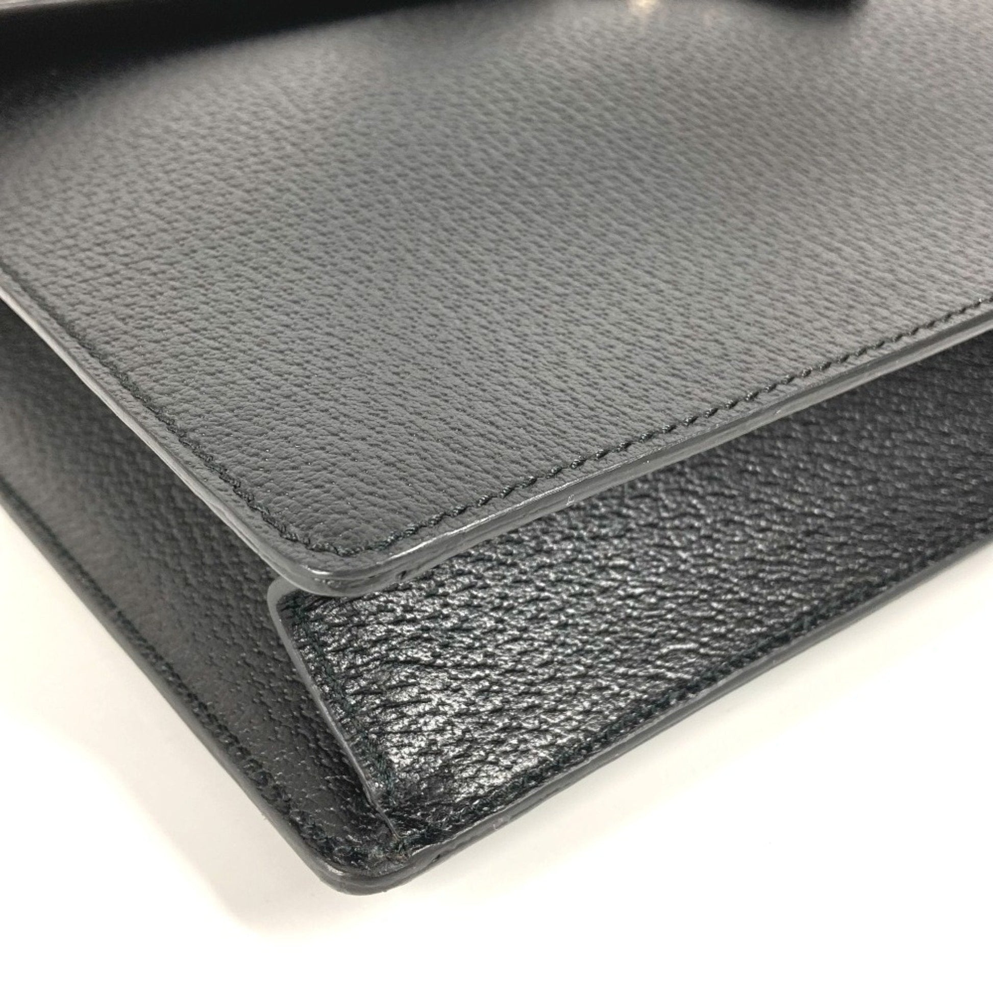 Gucci Black Leather Briefcase Handbag