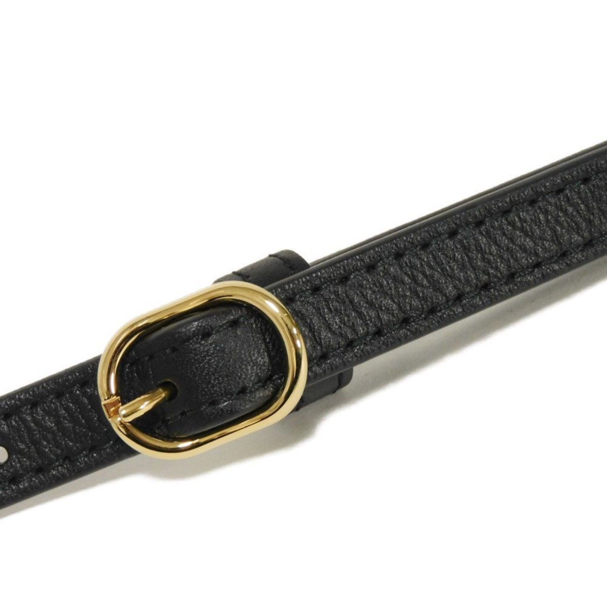 Gucci Black Leather Shoulder Bag