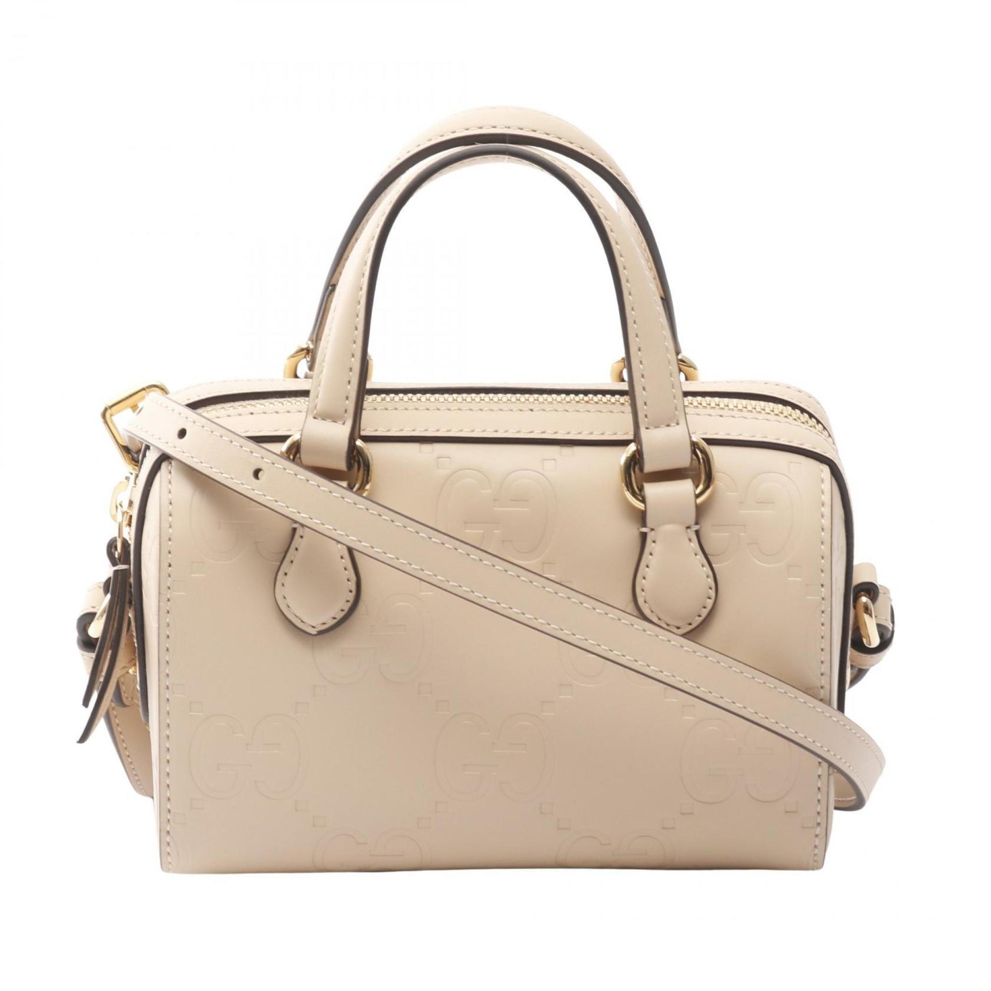 Gucci Beige Leather Handbag