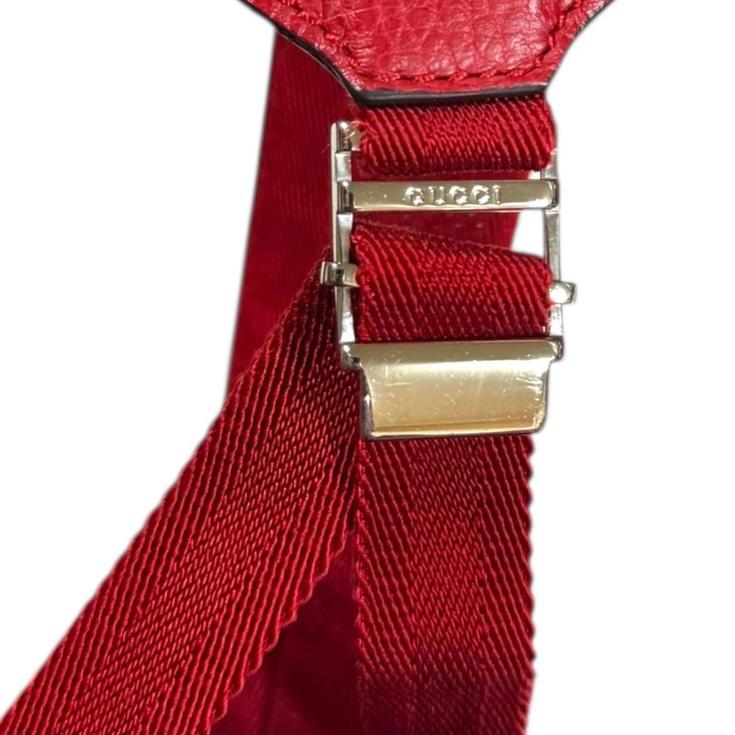 Gucci Red Color Nylon Backpack