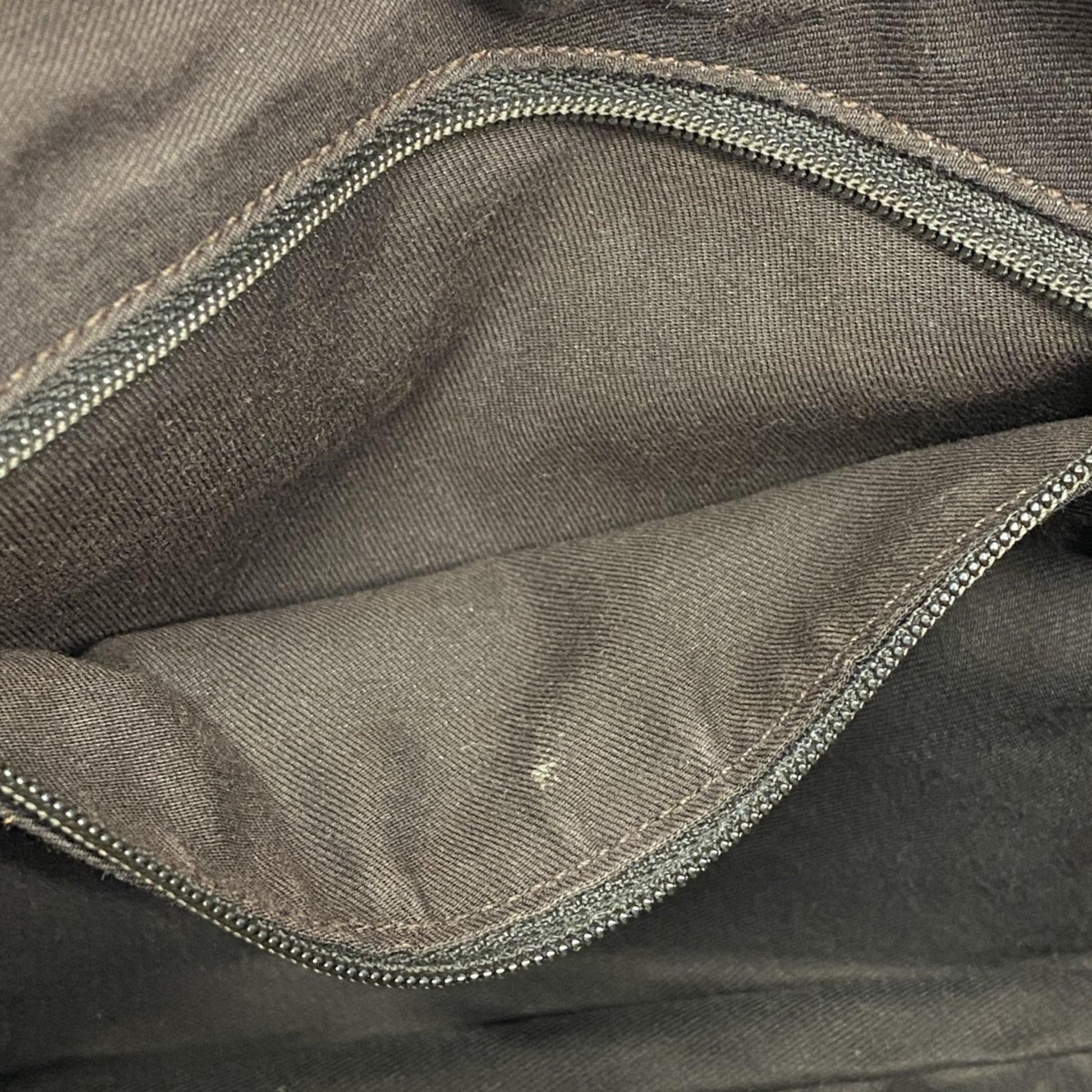 Gucci Brown Canvas Tote Bag