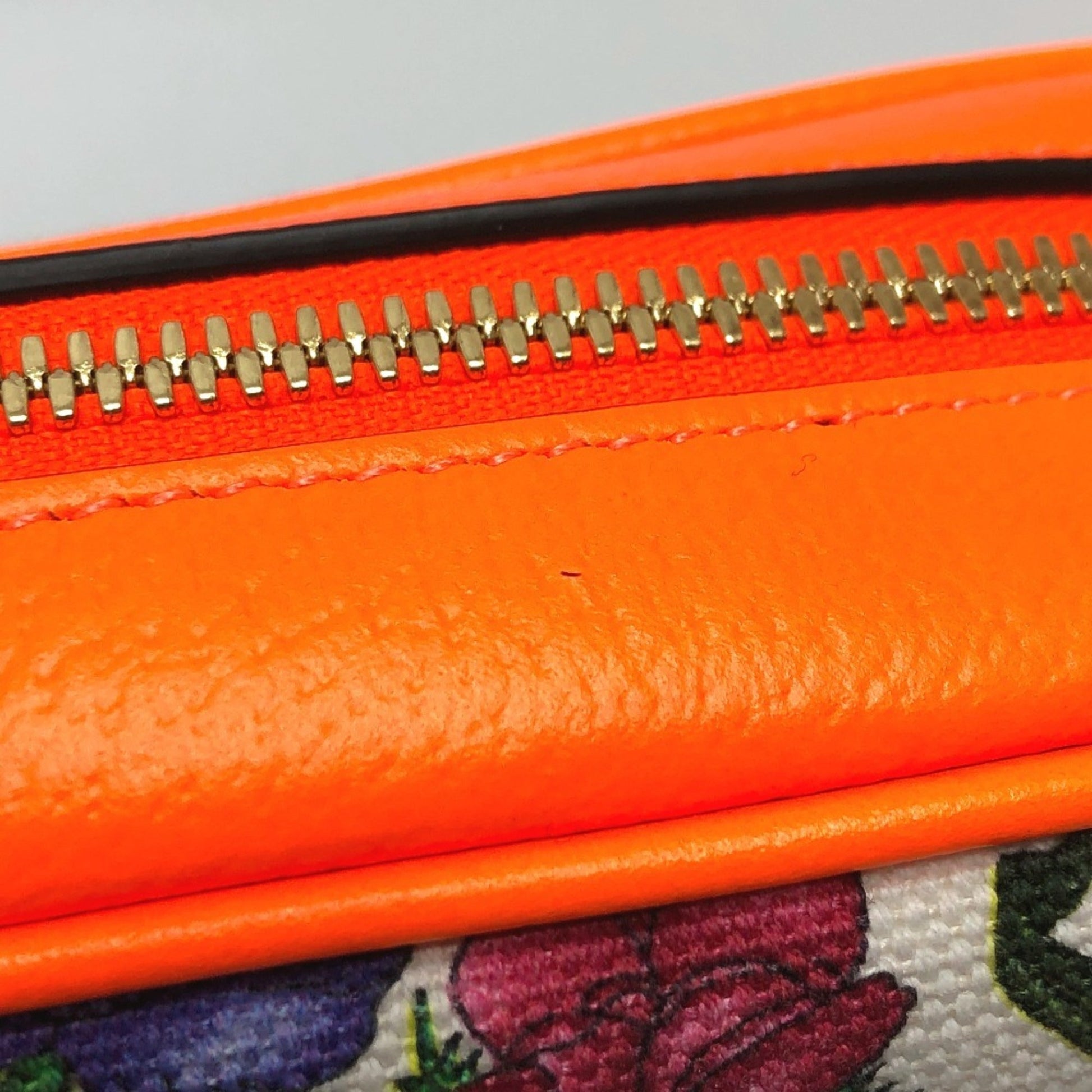 Gucci Multi-Color Canvas Leather Shoulder Bag