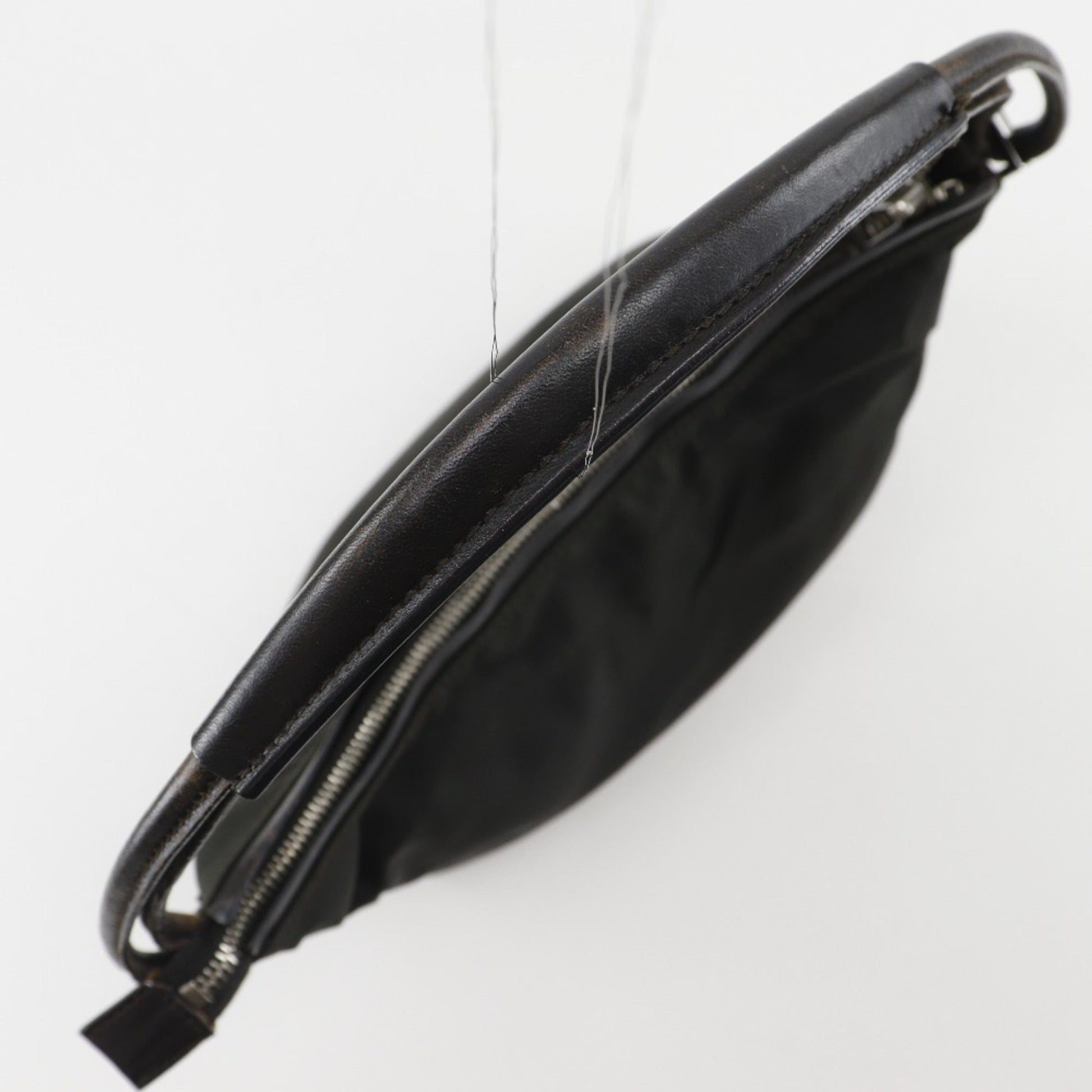 Gucci Black Nylon Canvas Shoulder Bag