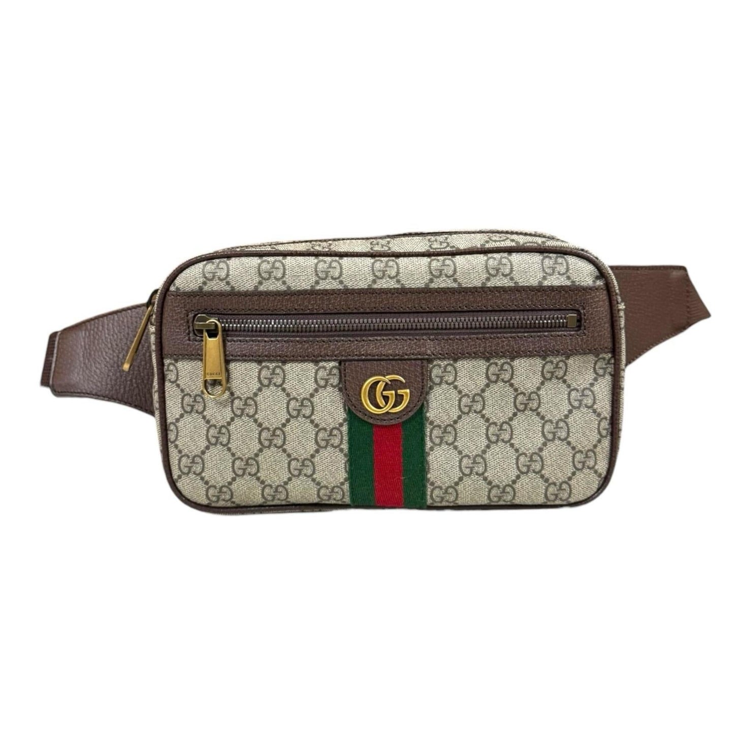 Gucci Beige Gg Supreme Sling Bag