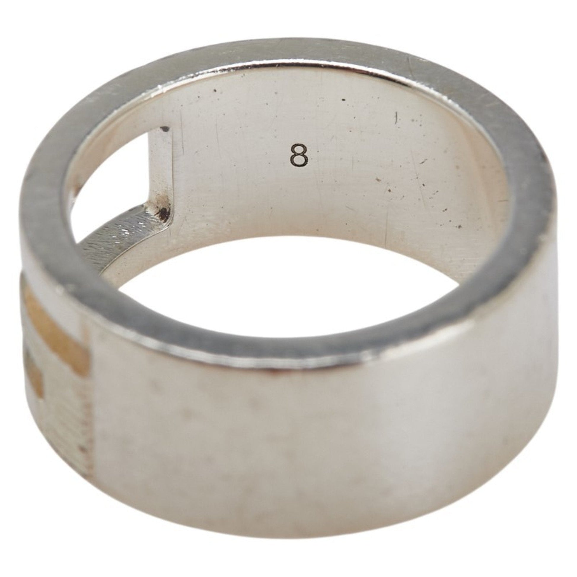 Gucci Silver Silver 925 Band Ring