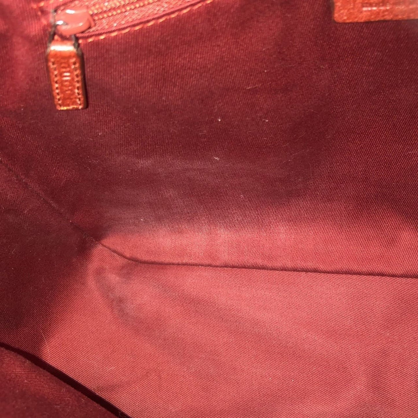 Gucci Red Color Gg Canvas Handbag Tote Bag