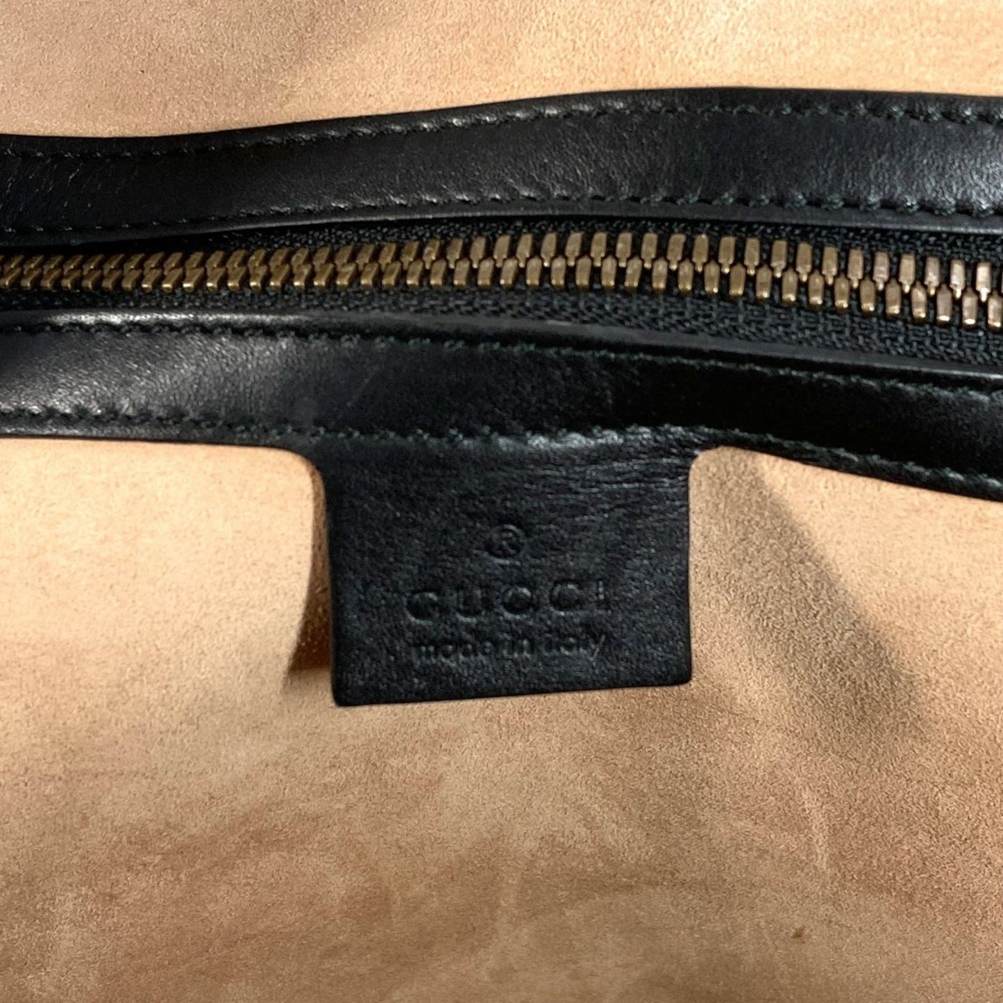 Gucci Black Leather Boston Bag Shoulder Bag