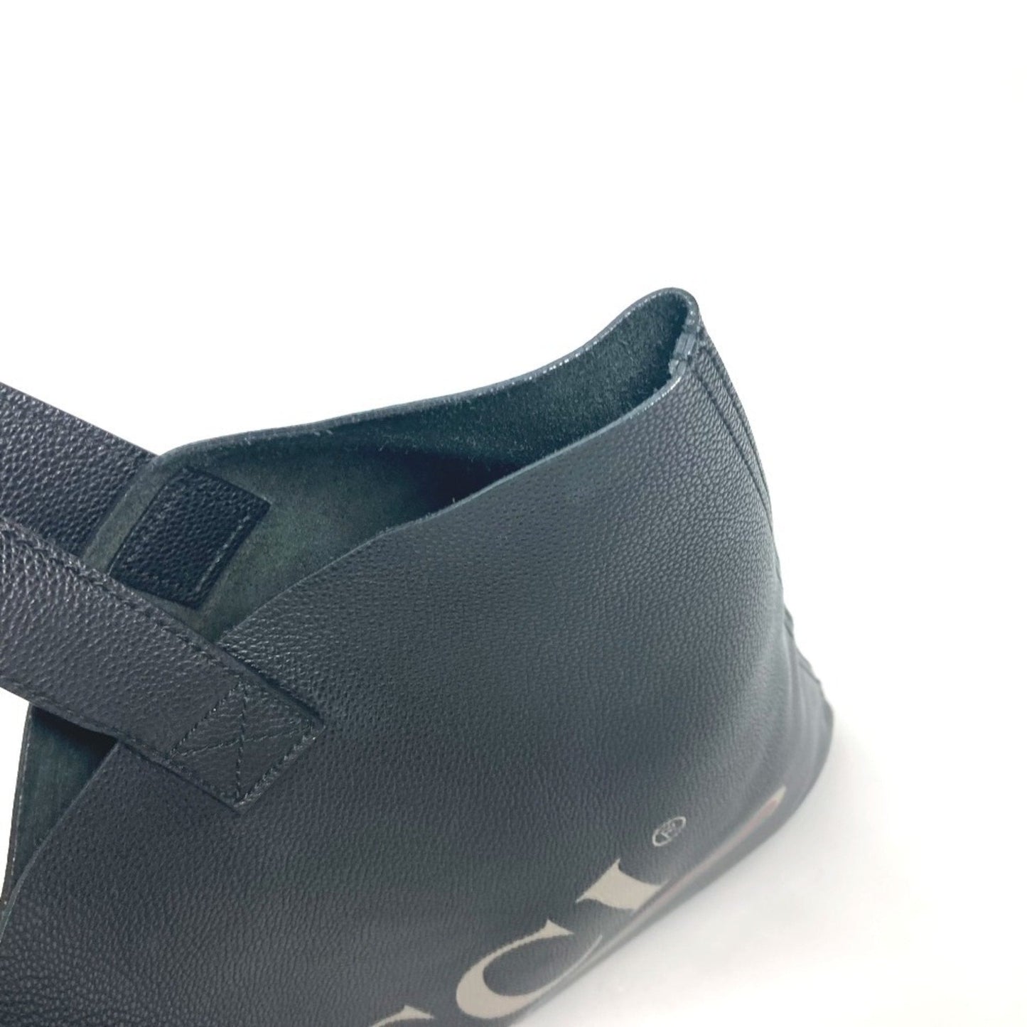 Gucci Sherry Line Black Leather Shoulder Bag Tote Bag