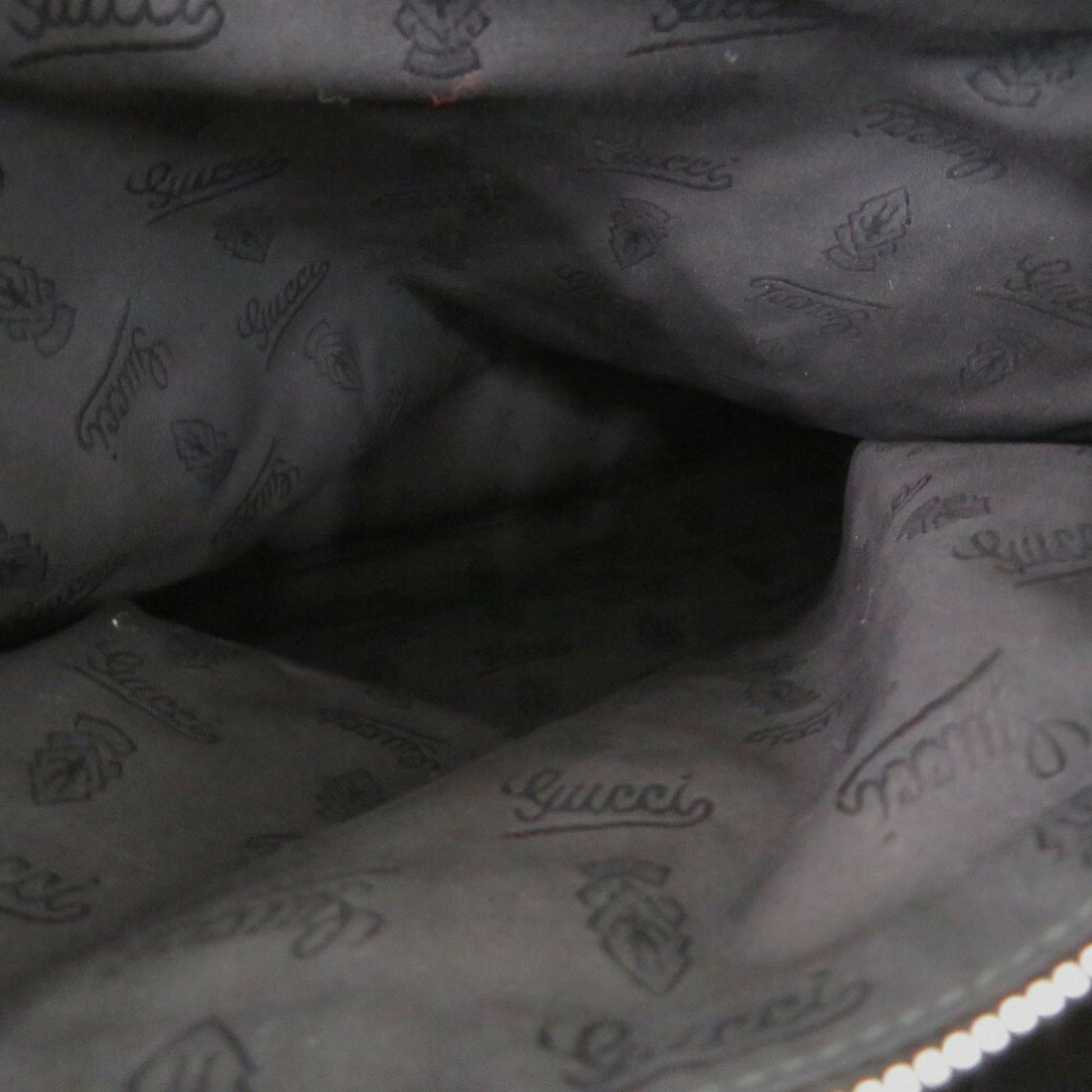 Gucci Black Pvc Tote Bag