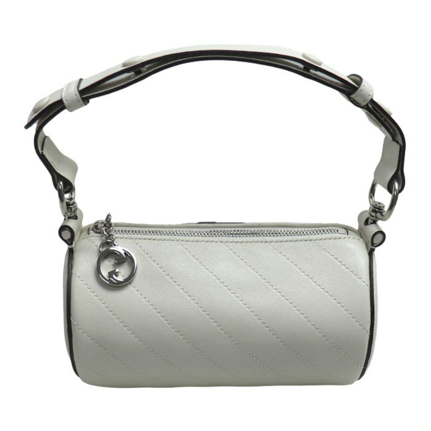 Gucci White Leather Shoulder Bag