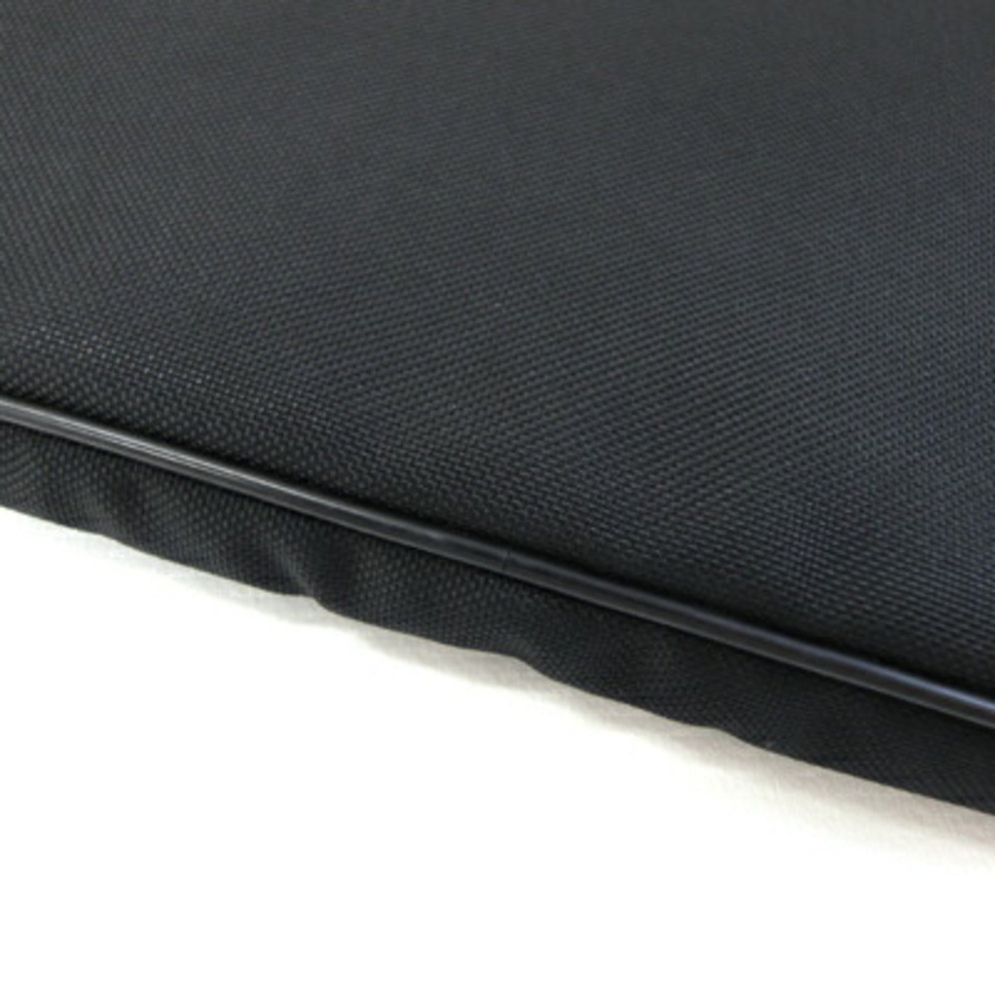 Gucci Black Nylon Canvas Leather Clutch Bag