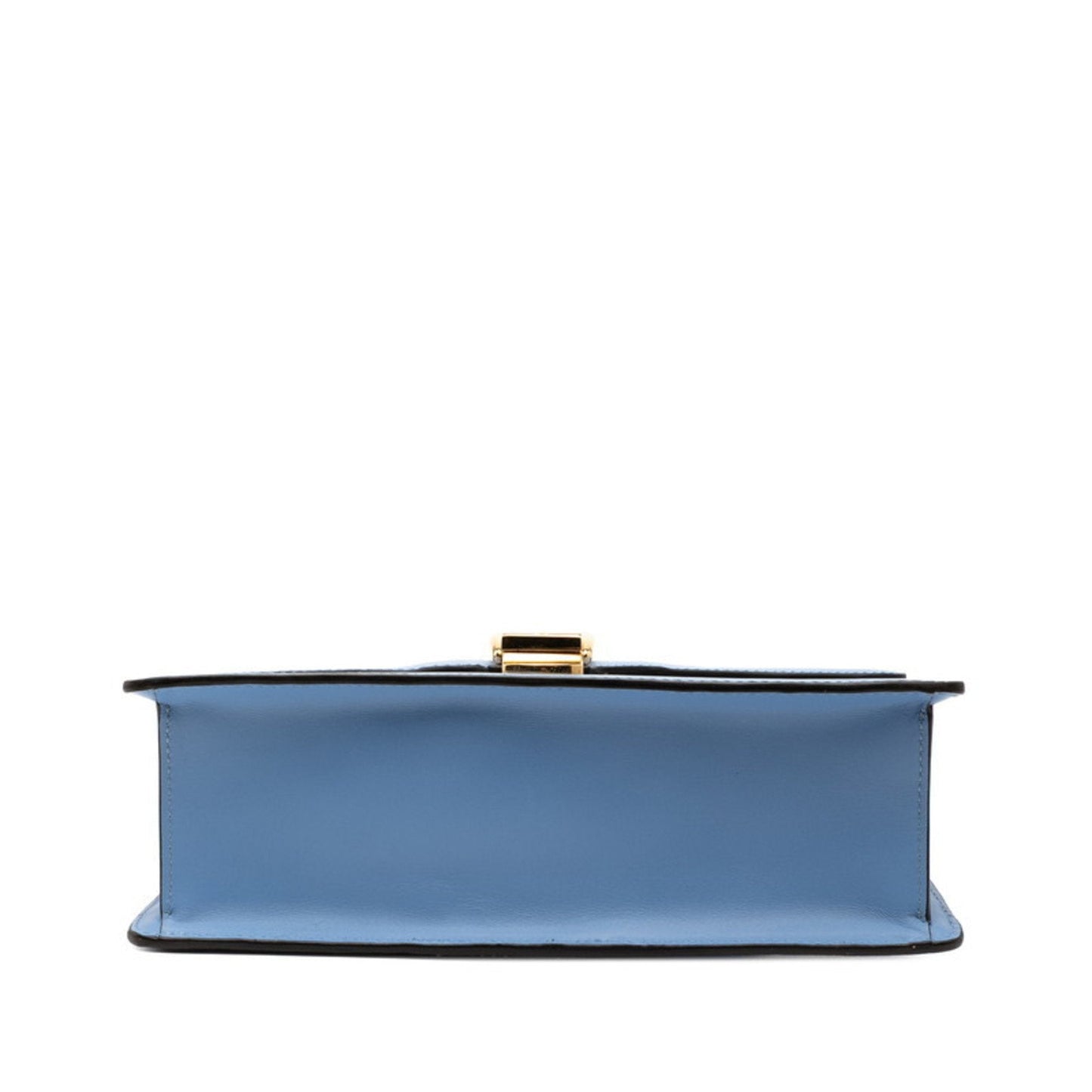 Gucci Blue Leather Shoulder Bag